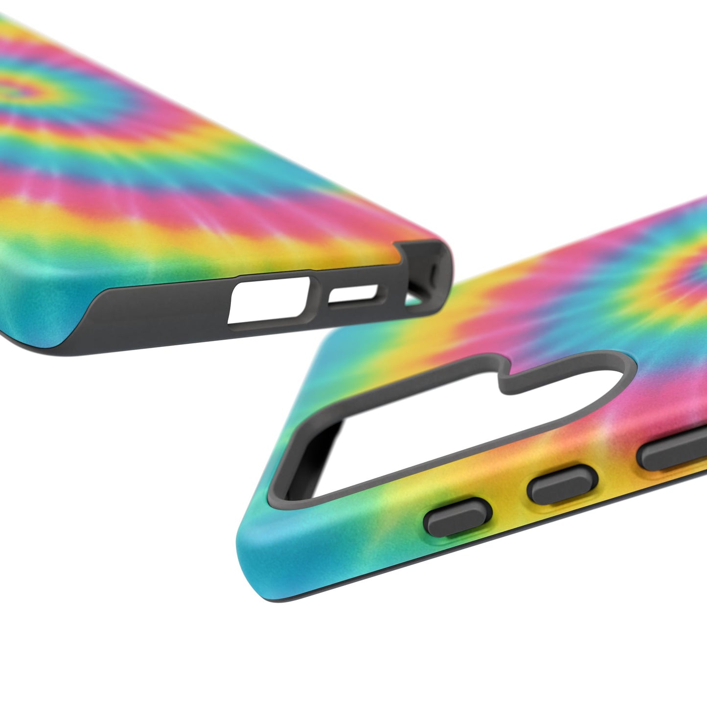 Colorful Tie-Dye Phone Case, Vibrant Phone Cover, Boho Style Accessory, Gift for Teens, Trendy Phone Accessories