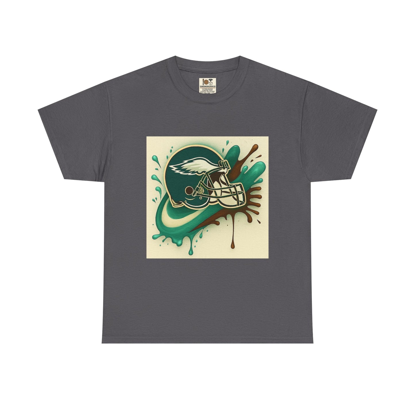 Eagles Fan Unisex Heavy Cotton Tee, Sports Shirt, Team Apparel, Game Day Outfit, Football Merchandise