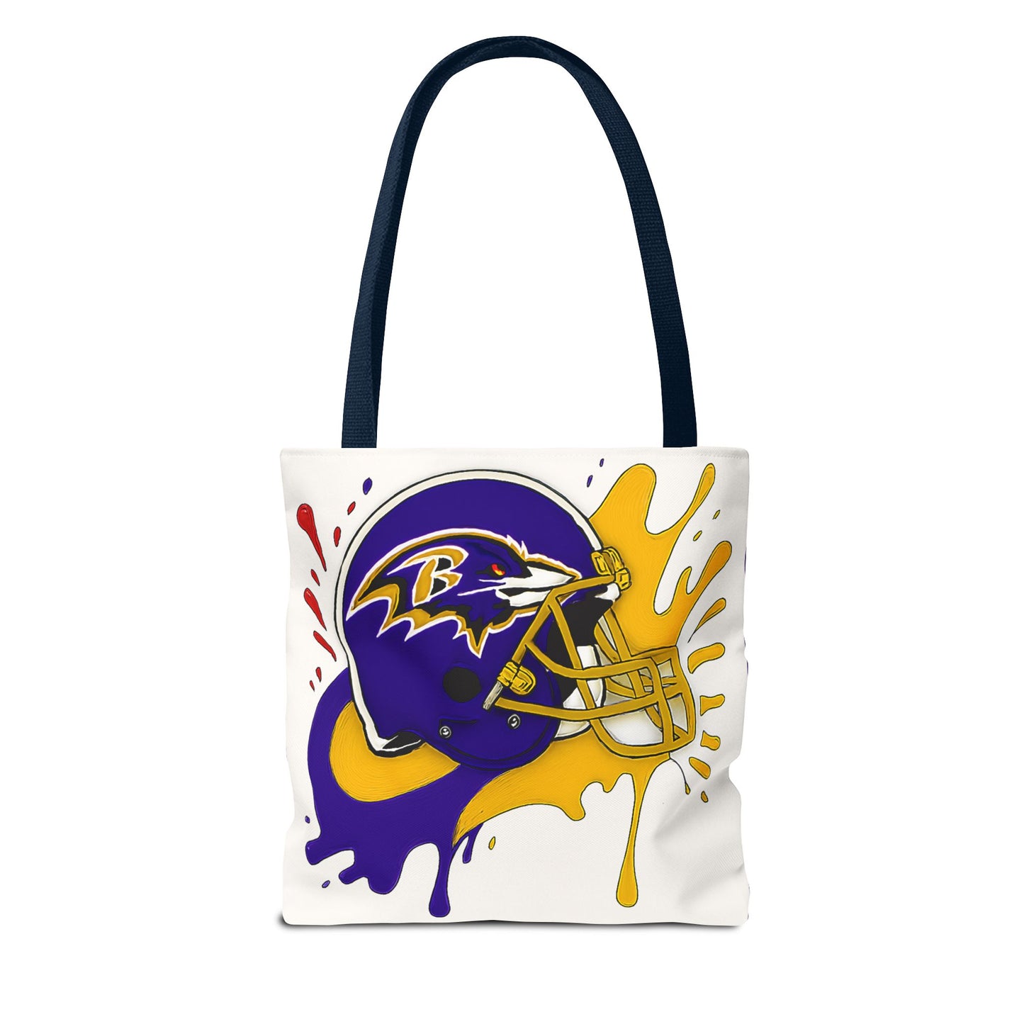 Bold Ravens-Inspired Tote Bag, Football Fan Gift, Sports Tote, Game Day Accessory, Team Spirit Bag, Unique Gift for Her
