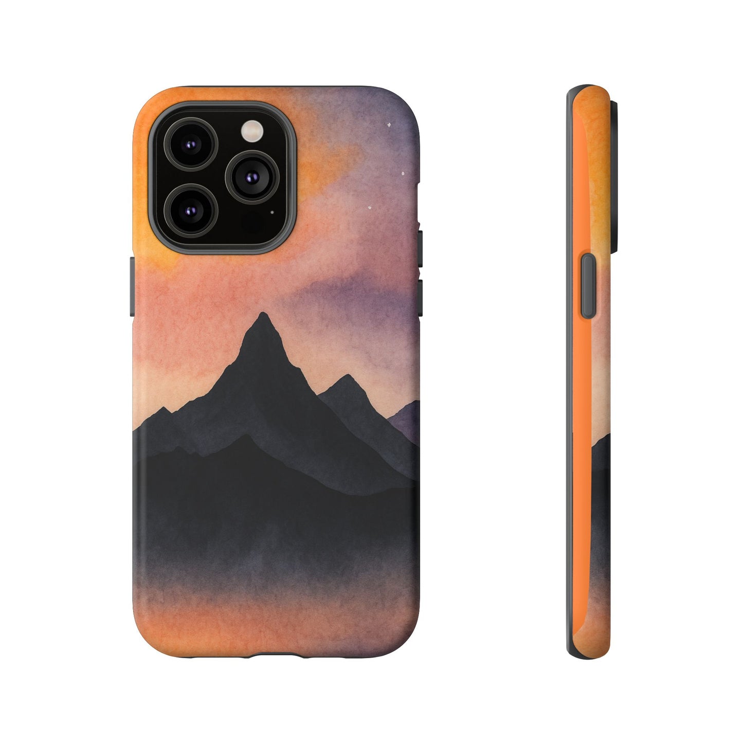 Mountain Sunset Phone Case, Nature Lover's Gift, Adventure Phone Cover, Unique Cellphone Accessories, Outdoor Enthusiast Decor