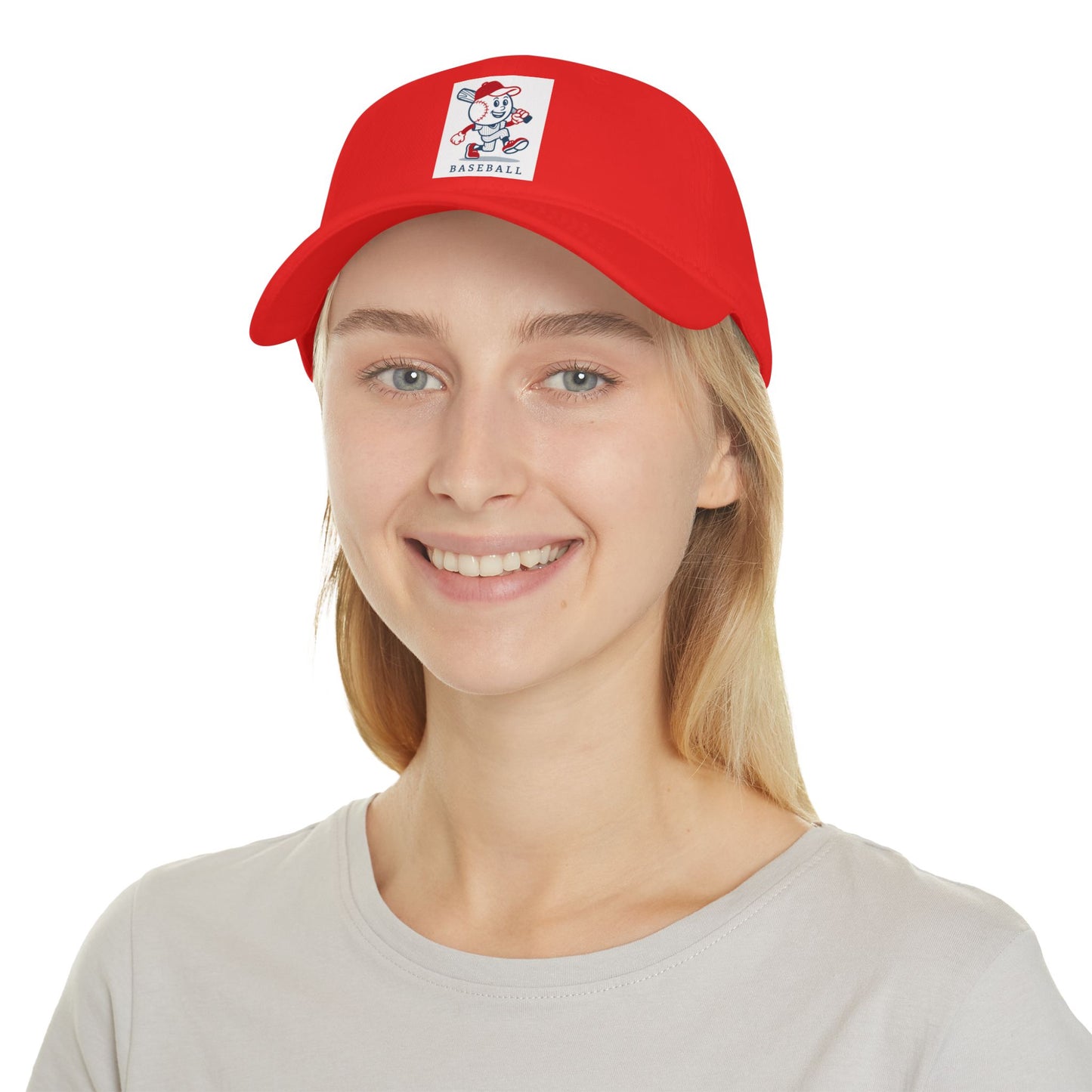 Cute Baseball Cap for Sports Lovers, Adjustable Hat, Gift for Baseball Fans, Outdoor Activities, Fun Accessory for Summer