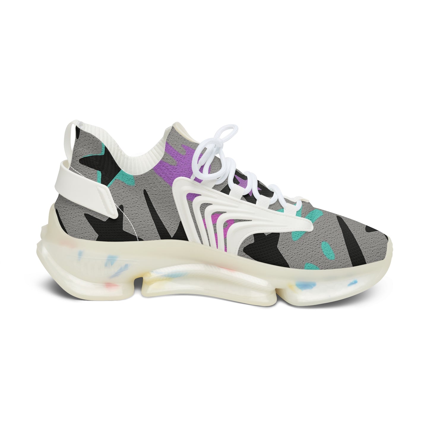 Trendy Women's Mesh Sneakers, Colorful Athletic Shoes, Casual Footwear, Stylish Sneakers, Lightweight Trainers, Daily Walk Shoes, urban