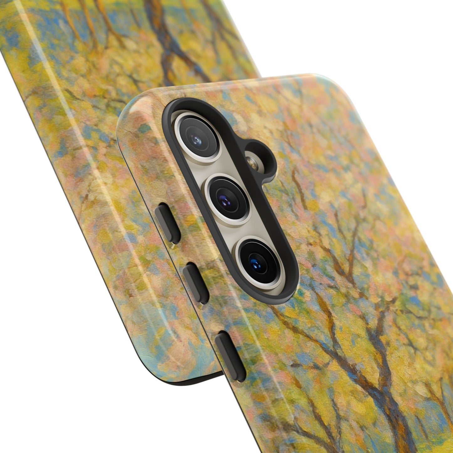 Artistic Phone Case, Tough Phone Case, Flower Tree Case, Spring Decor, Unique Phone Cover, Nature Lover Gift