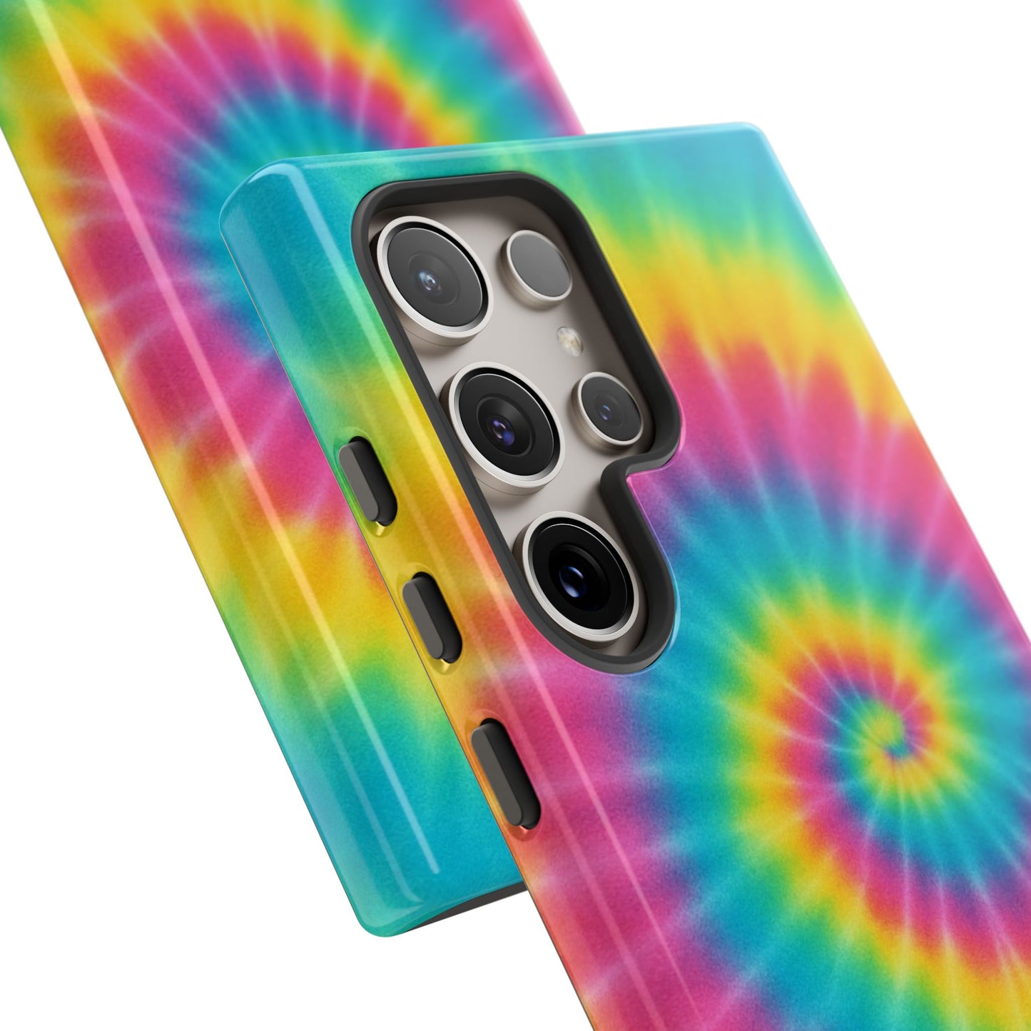 Colorful Tie-Dye Phone Case, Vibrant Phone Cover, Boho Style Accessory, Gift for Teens, Trendy Phone Accessories