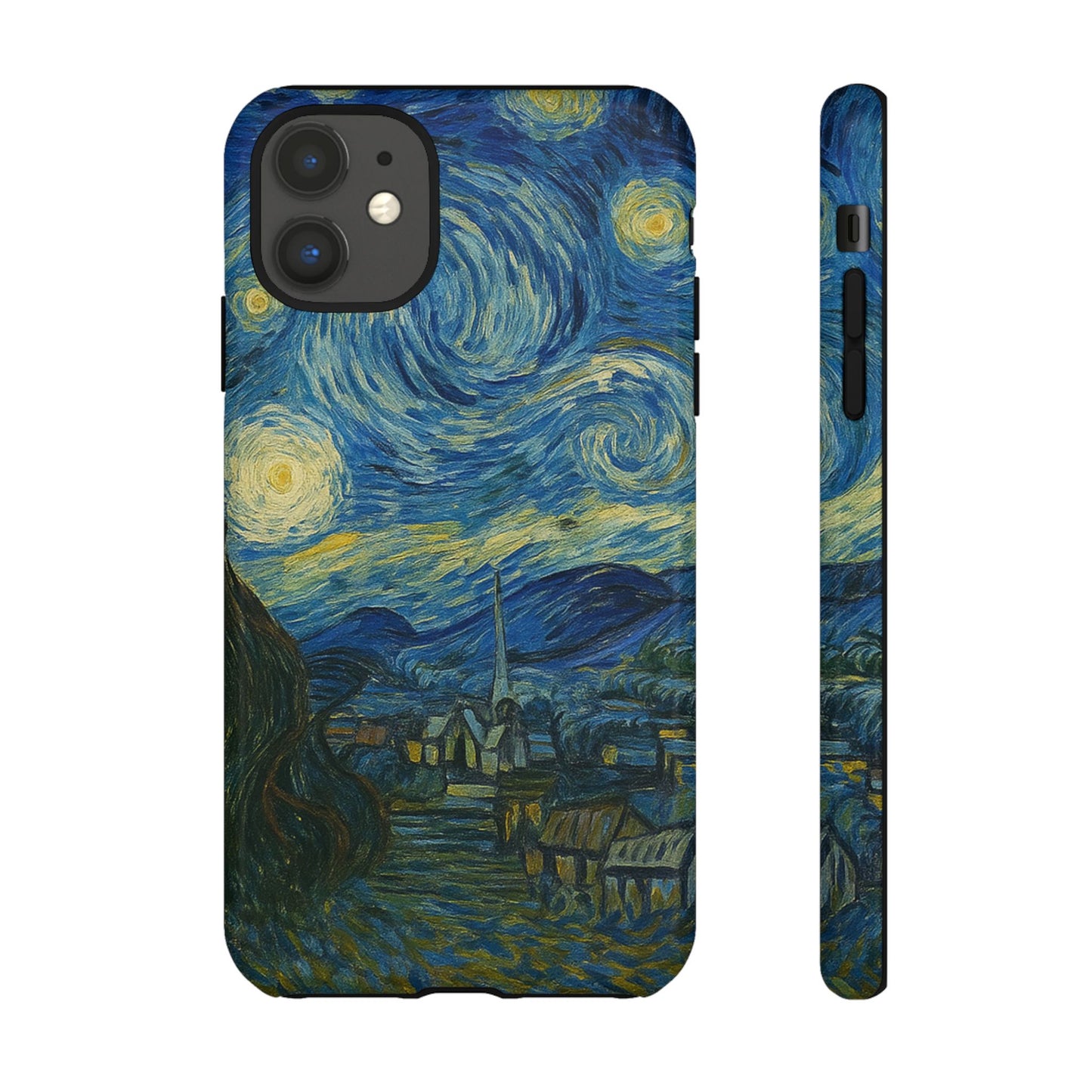 Starry Night Phone Case, Artistic Cell Phone Cover, Gift for Art Lovers, Unique Phone Accessory, Birthday Gift for Him/Her, Tough Cases