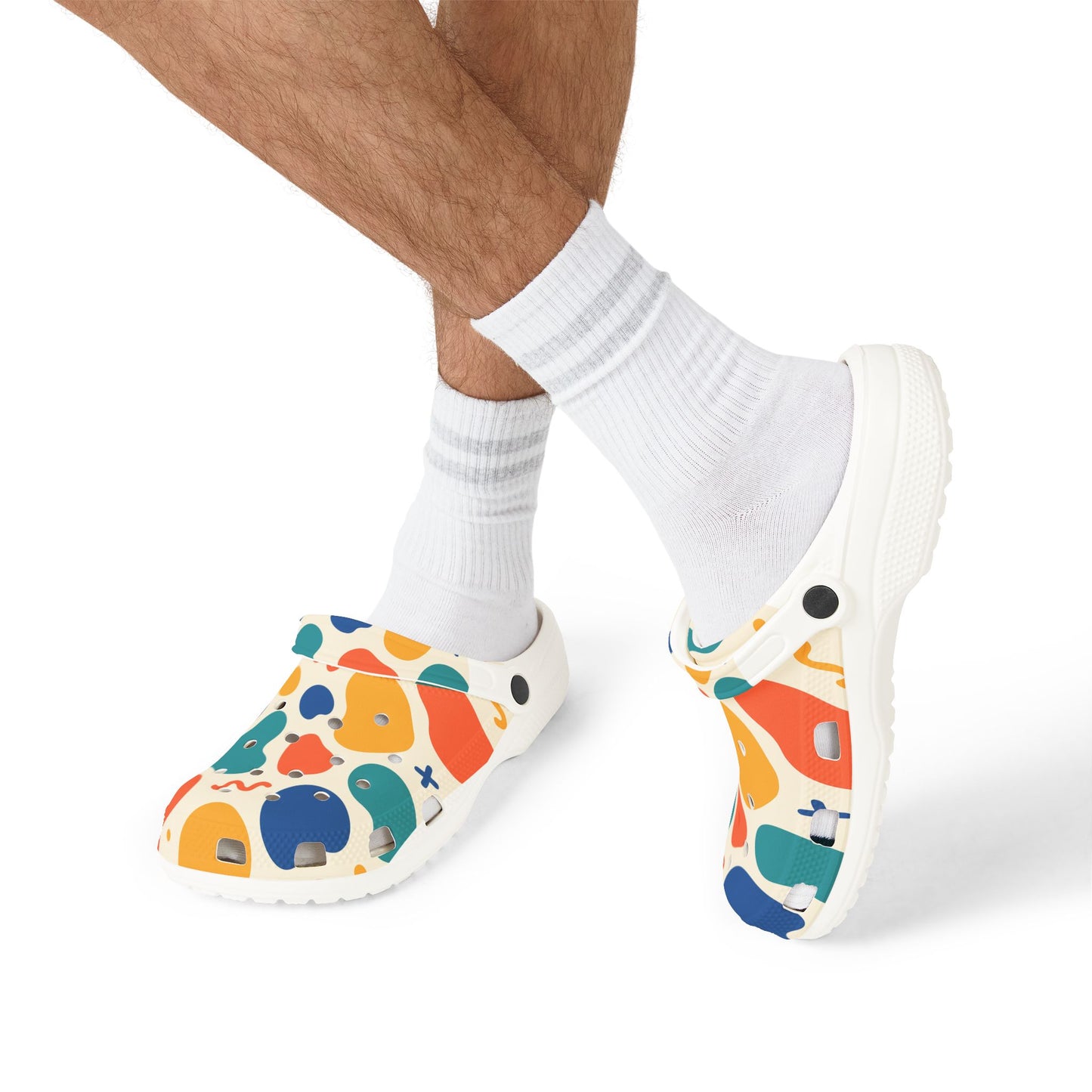 Colorful EVA Foam Clogs - Fun Slip-On Shoes for Summer, Comfortable Garden Footwear, Perfect for Kids and Adults