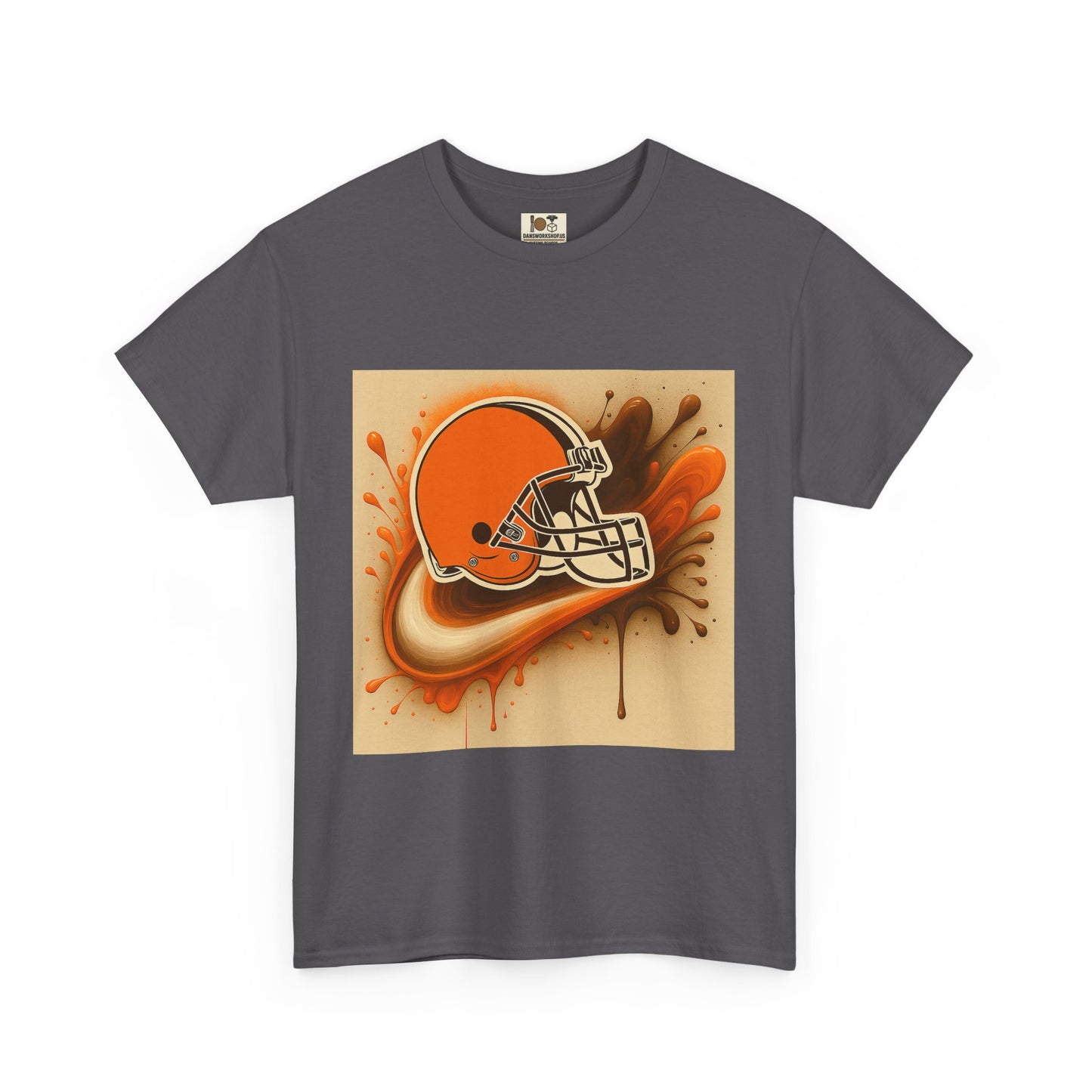 Cleveland Browns Fan Tee, Unisex Heavy Cotton Shirt, Game Day Apparel, Sports T-Shirt, NFL Team Gear, Casual Comfort Wear
