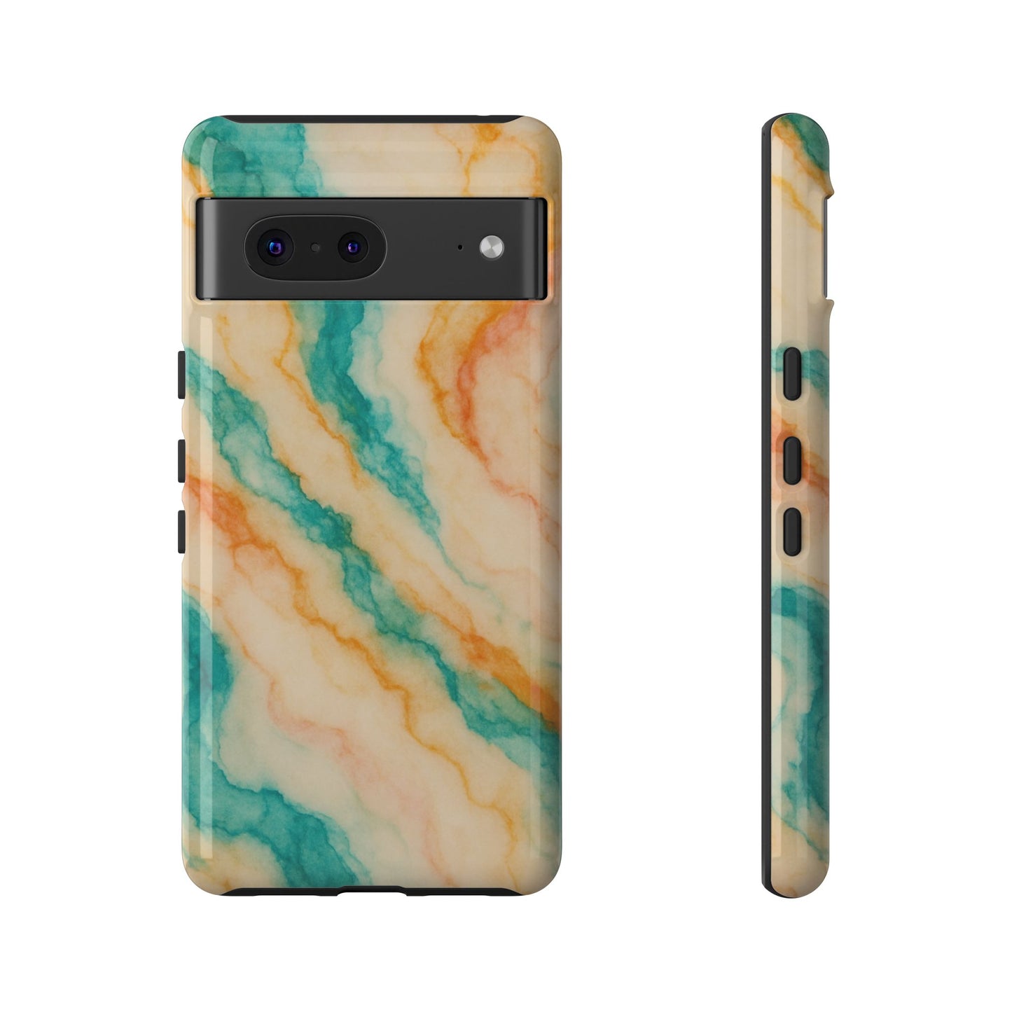 Stylish Phone Case - Tough Cases with Abstract Marble Design, Trendy Accessory, Gift for Her, Protective Case, Unique Phone Cover