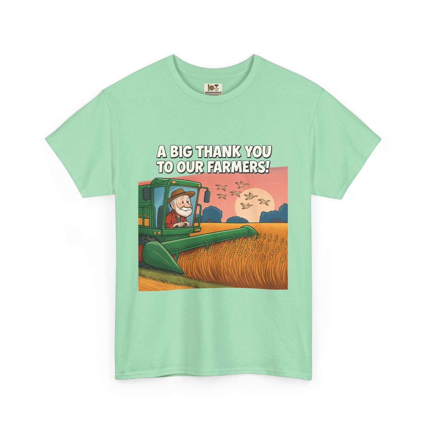 Grateful Farmers Tee – Appreciation for Agriculture, Farm Appreciation Day, Gift for Farmers, Unisex Cotton Shirt, Casual Wear