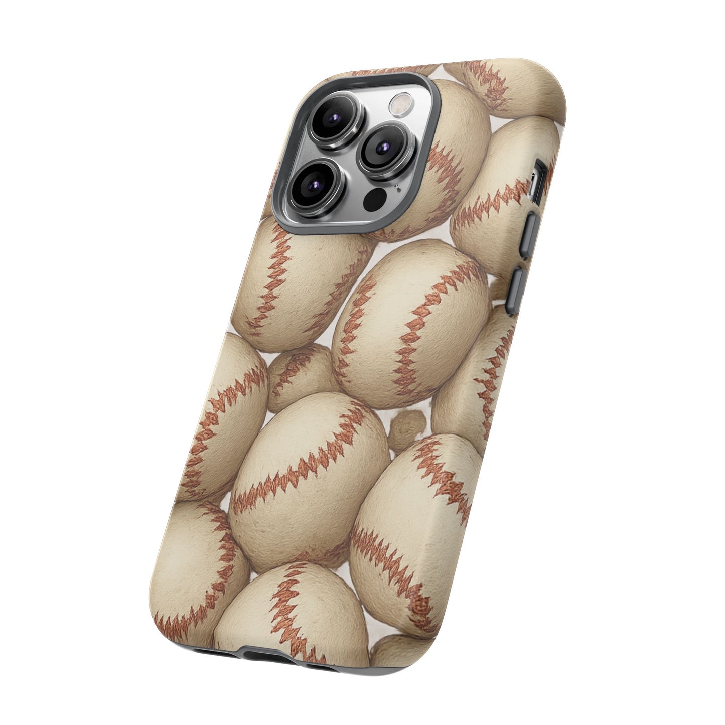 Baseball Phone Case, Tough Cases for Sports Fans, Custom iPhone Cover, Unique Gift for Baseball Lovers, Durable Protection