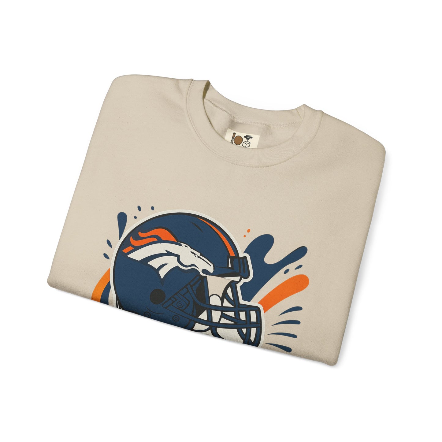 Denver Broncos Crewneck Sweatshirt, Football Fan Gear, Unisex Sports Apparel, Game Day Outfit, Perfect Gift for Fans