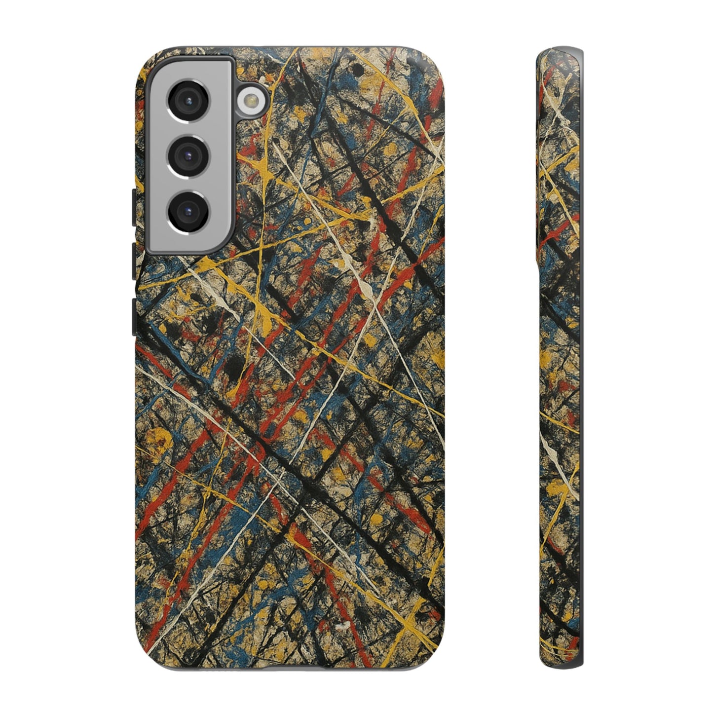 Tough Cases Phone Case - Bold Abstract Design, Stylish Mobile Cover, Unique Gift for Him/Her, Durable Accessory, Trendy Protection
