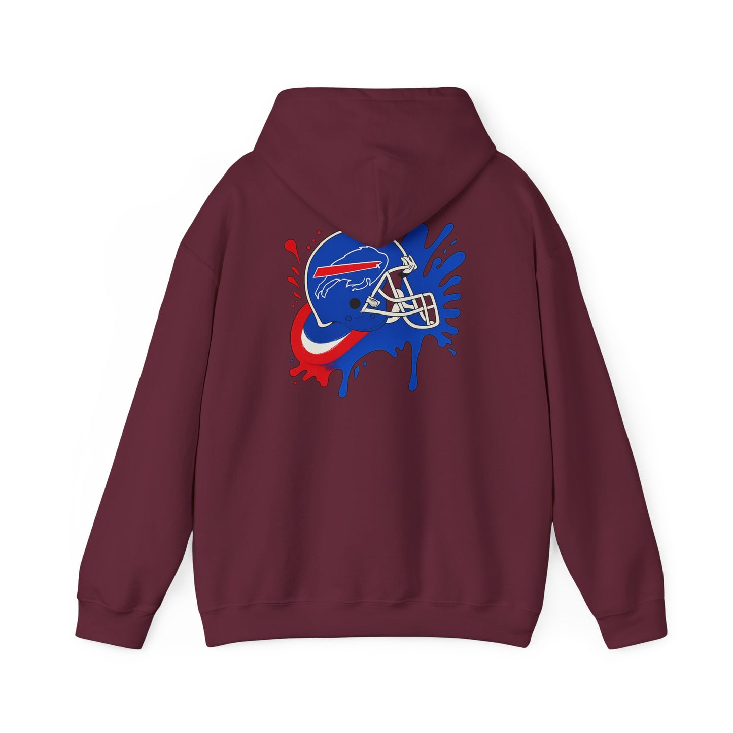 Buffalo Bills Hooded Sweatshirt, Unisex Sport Hoodie, Super Bowl Gift, Game Day Apparel, Football Fan Gear, Cozy Layering Piece
