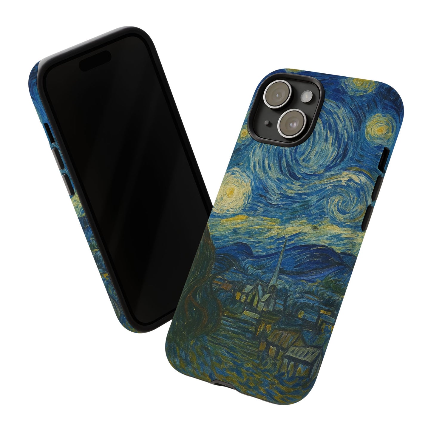 Starry Night Phone Case, Artistic Cell Phone Cover, Gift for Art Lovers, Unique Phone Accessory, Birthday Gift for Him/Her, Tough Cases