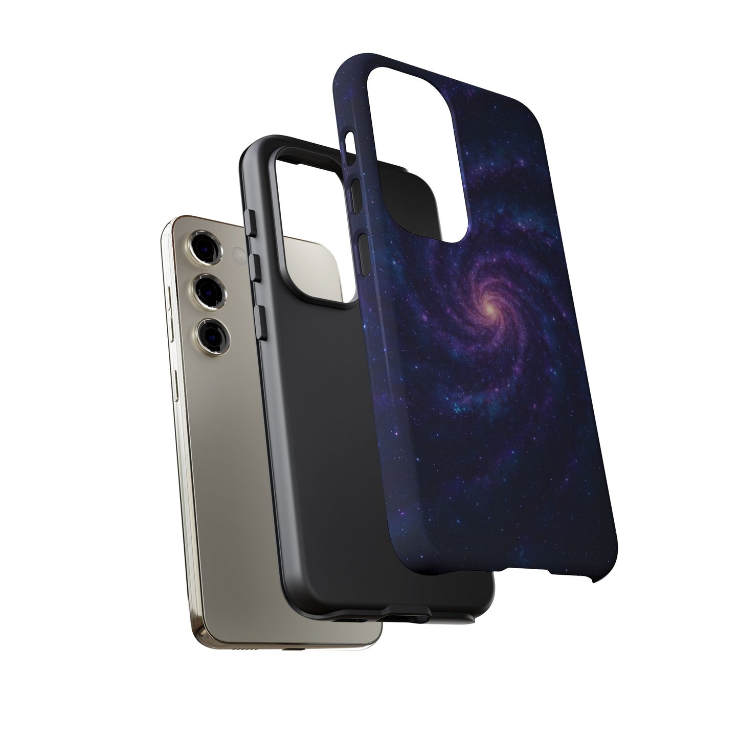 Galaxy Phone Case, Tough Phone Cover, Cosmic Phone Protection, Space Gift for Astronomers, Trendy Galaxy Design