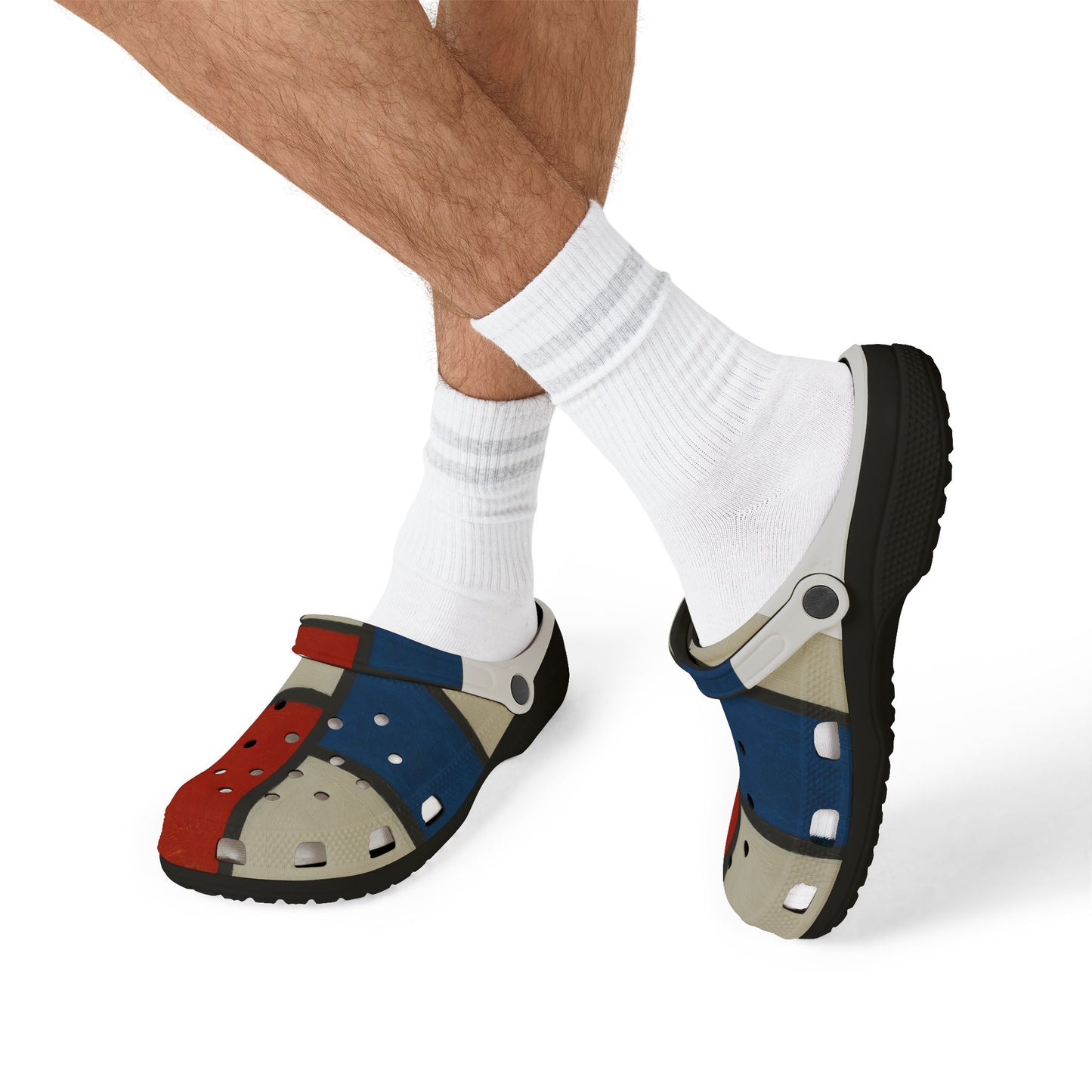 Colorful EVA Foam Clogs, Fun Slip-Ons, Art-Inspired Footwear, Comfortable Garden Shoes, Playful Everyday Wear, Unique Gift Idea