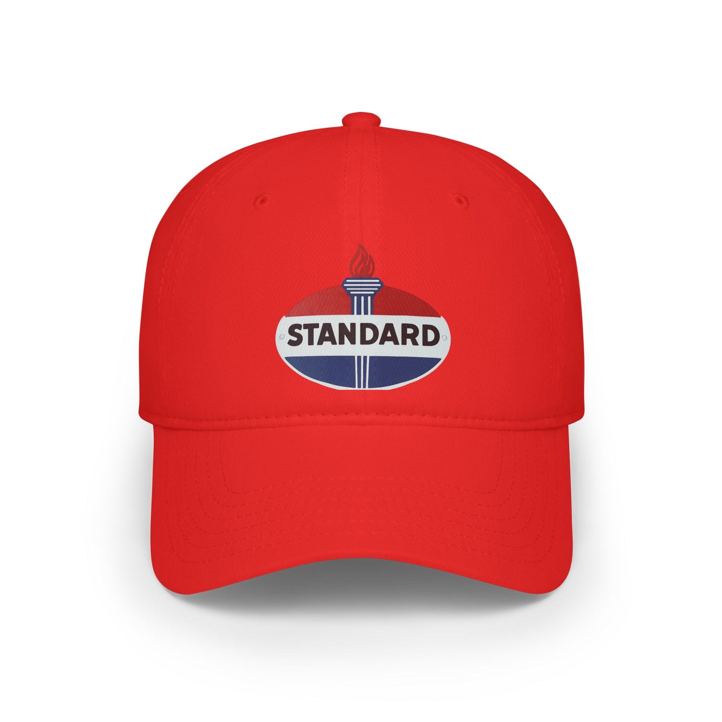 Vintage Style Low Profile Baseball Cap with Standard Logo, Perfect for Casual Outings, Cap Gift, Summer Hat, Outdoor Activities