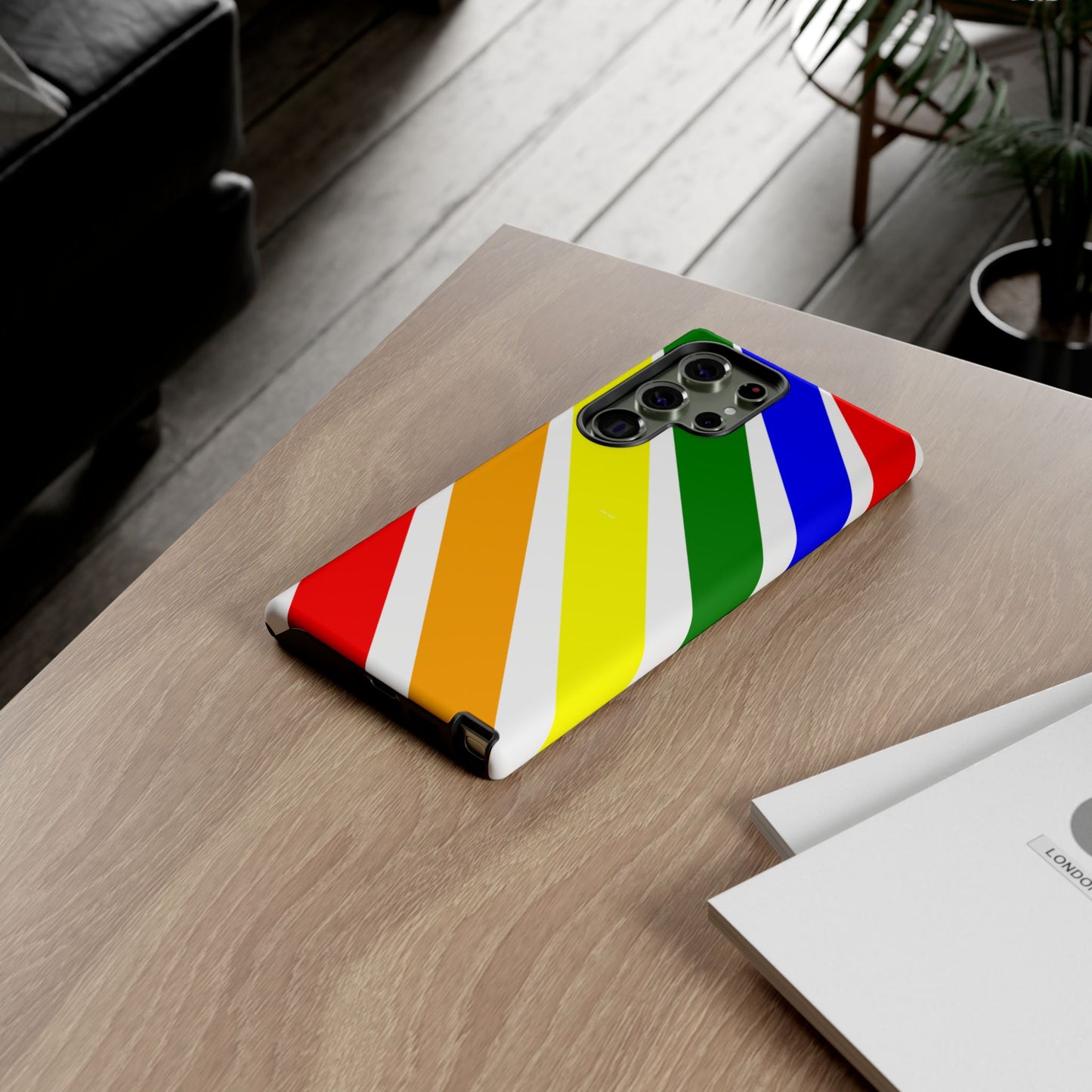 Vibrant Phone Case: Tough Cases, Colorful Phone Cover, Stylish Cell Phone Case, Unique Gift for Her/Him, Trendy Accessory, Summer Vibes
