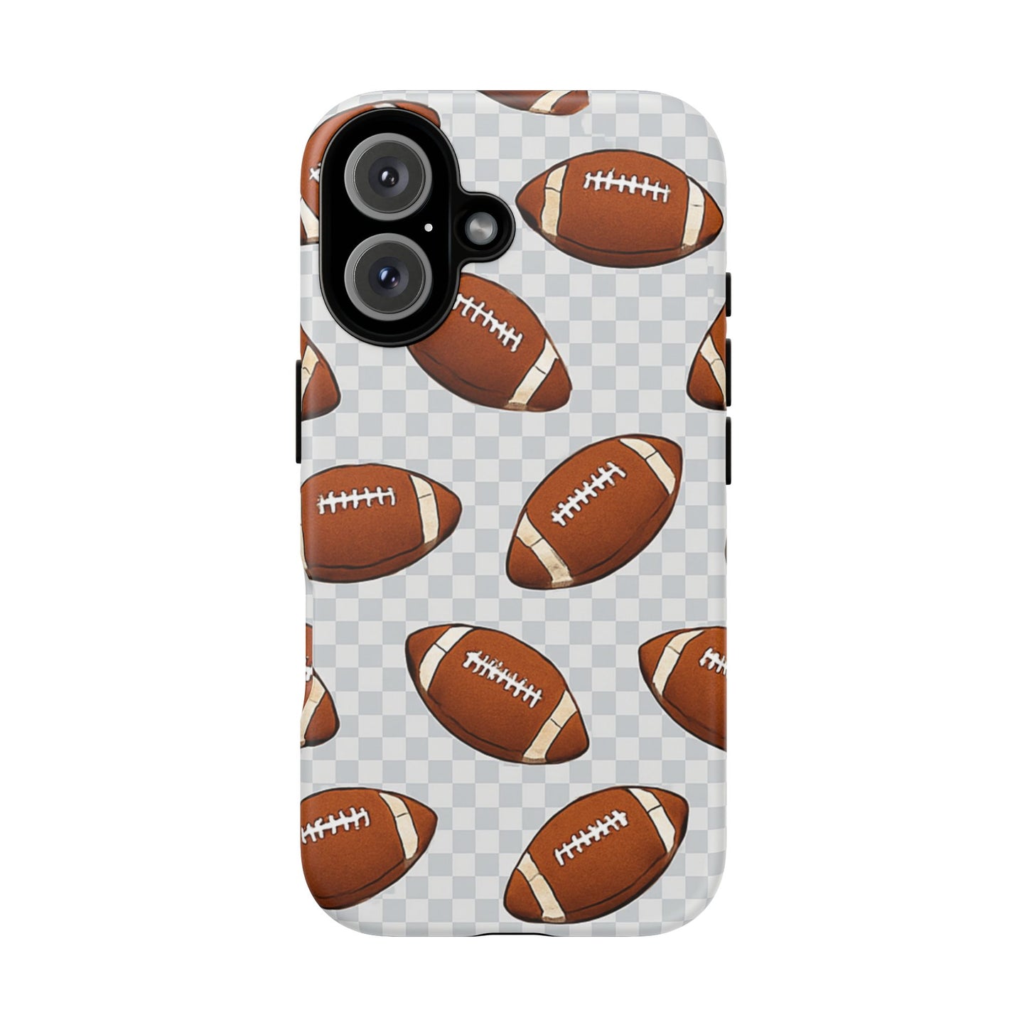 Football Phone Case, Tough Cases for Sports Fans, Unique Gift for Football Lovers, Protective Decor, Athletic Accessories