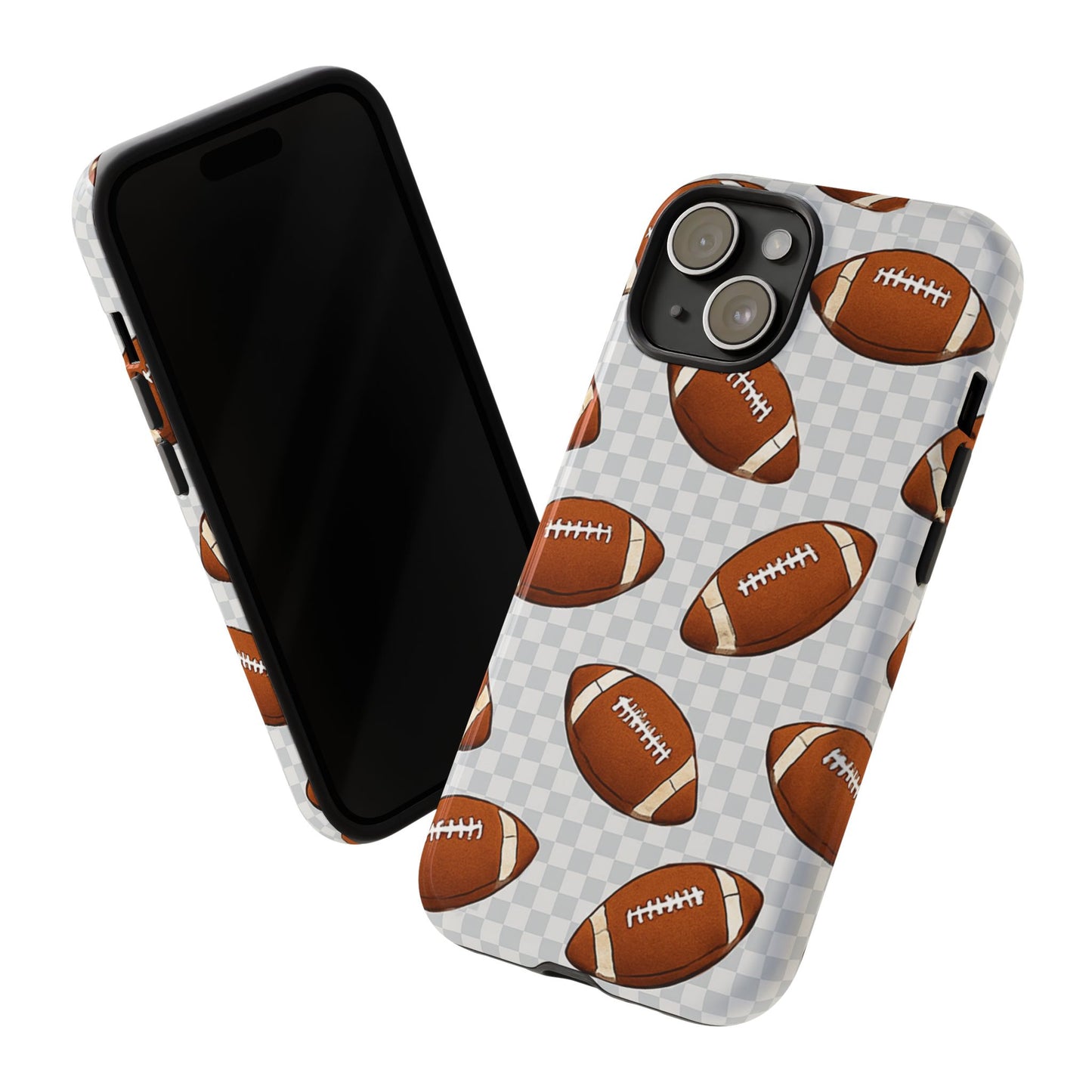 Football Phone Case, Tough Cases for Sports Fans, Unique Gift for Football Lovers, Protective Decor, Athletic Accessories