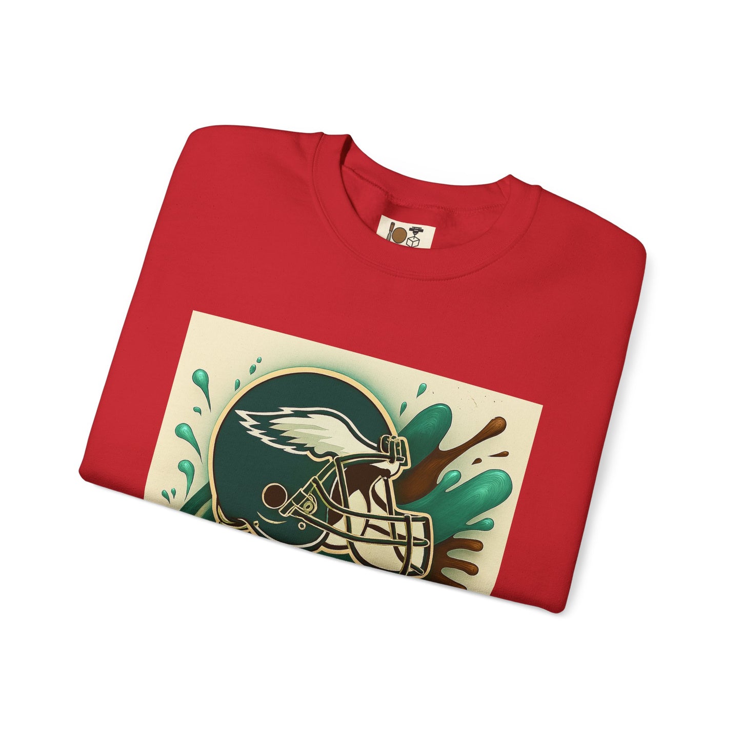 Eagles Inspired Sweatshirt, Unisex Crewneck, Cozy Sports Apparel, Game Day Outfit, Gift for Football Fans