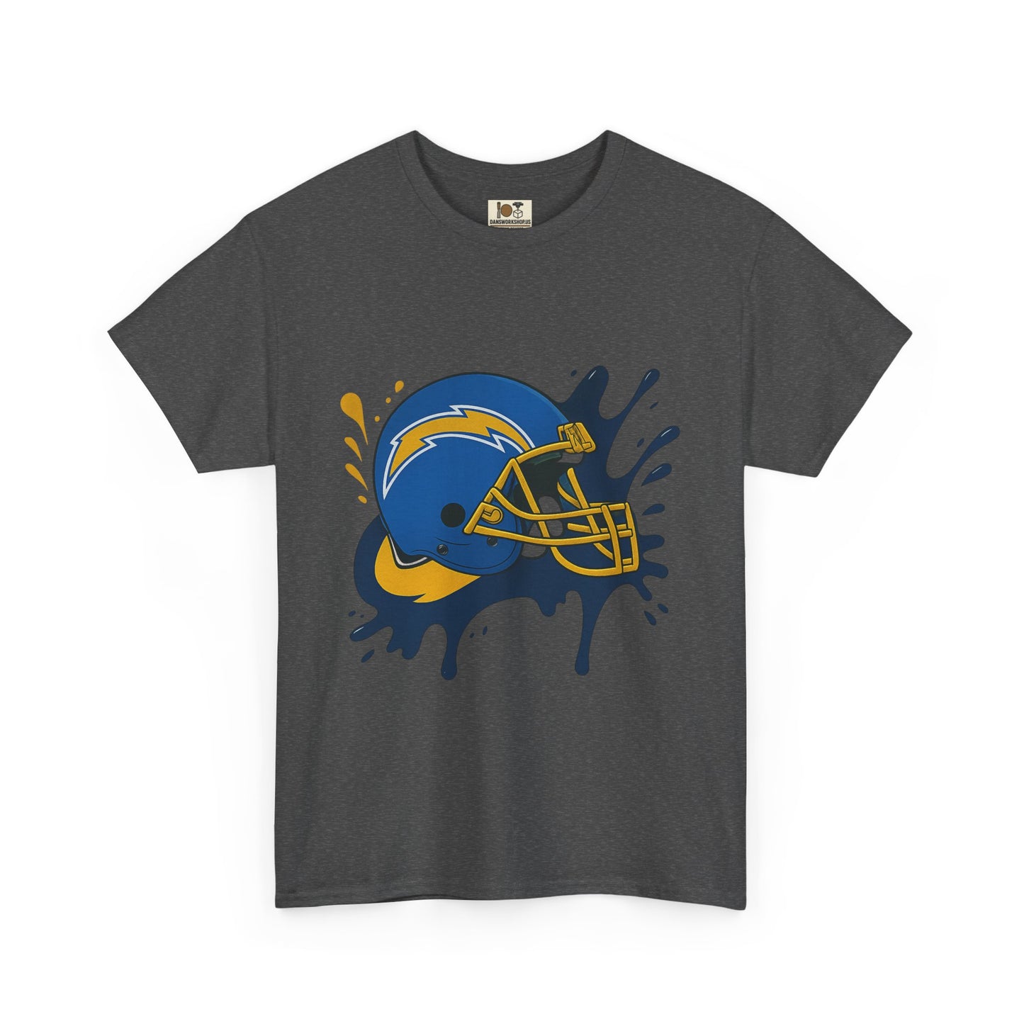 Football Passion Unisex Heavy Cotton Tee | Sports Fan Apparel, Game Day Shirt, Gift for Him/Her, Birthday Present, Team Spirit Wear