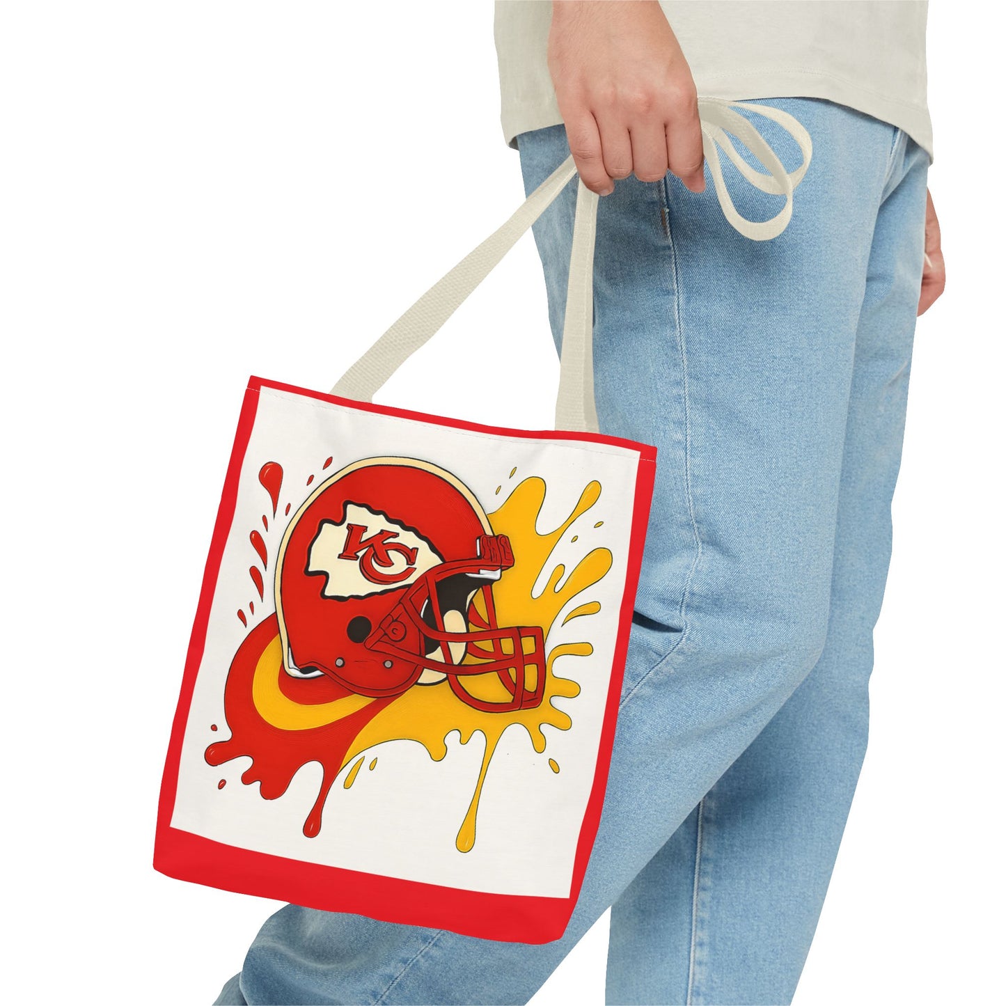 Kansas City Chiefs Tote Bag - Stylish Sports Gear, Football Fan Accessory, Game Day Bag, Personalized Gift, Travel Tote