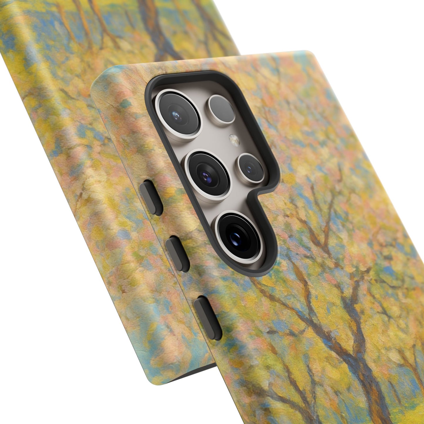 Artistic Phone Case, Tough Phone Case, Flower Tree Case, Spring Decor, Unique Phone Cover, Nature Lover Gift