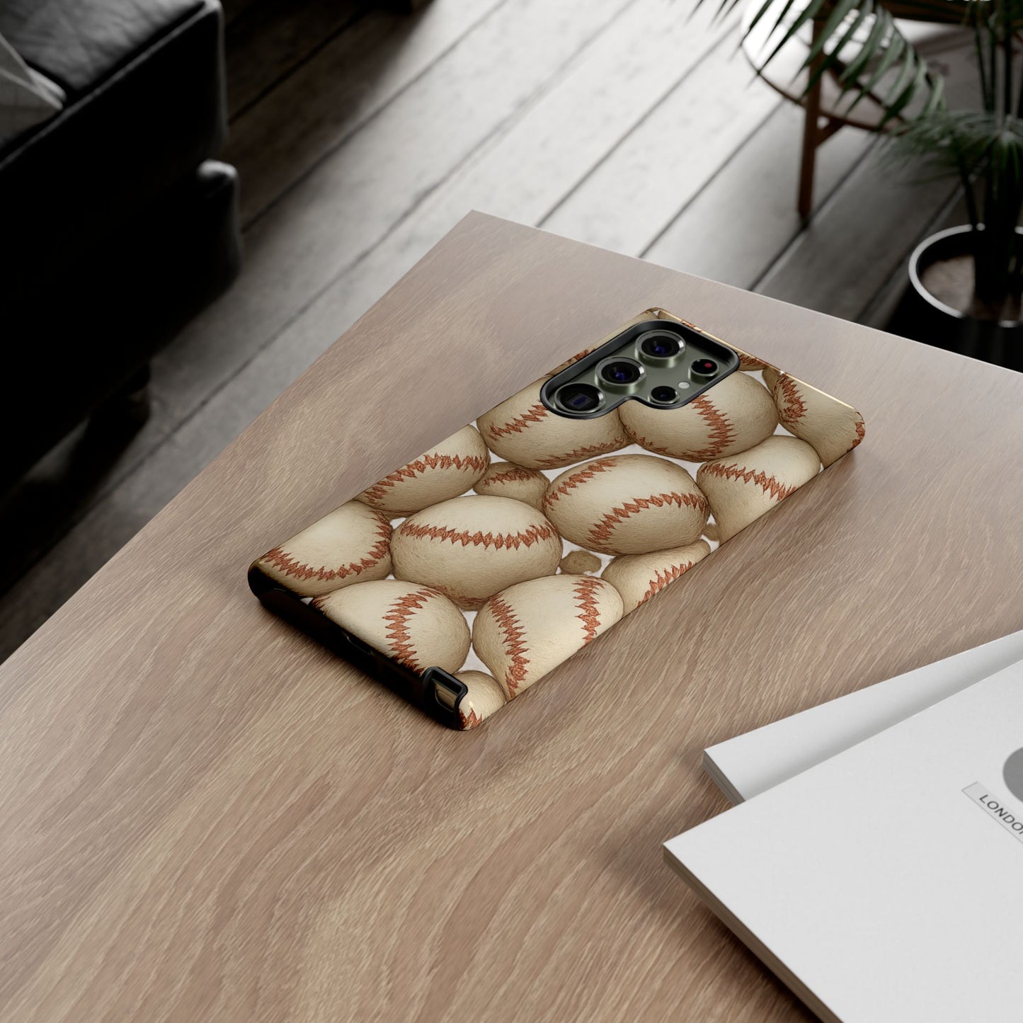 Baseball Phone Case, Tough Cases for Sports Fans, Custom iPhone Cover, Unique Gift for Baseball Lovers, Durable Protection