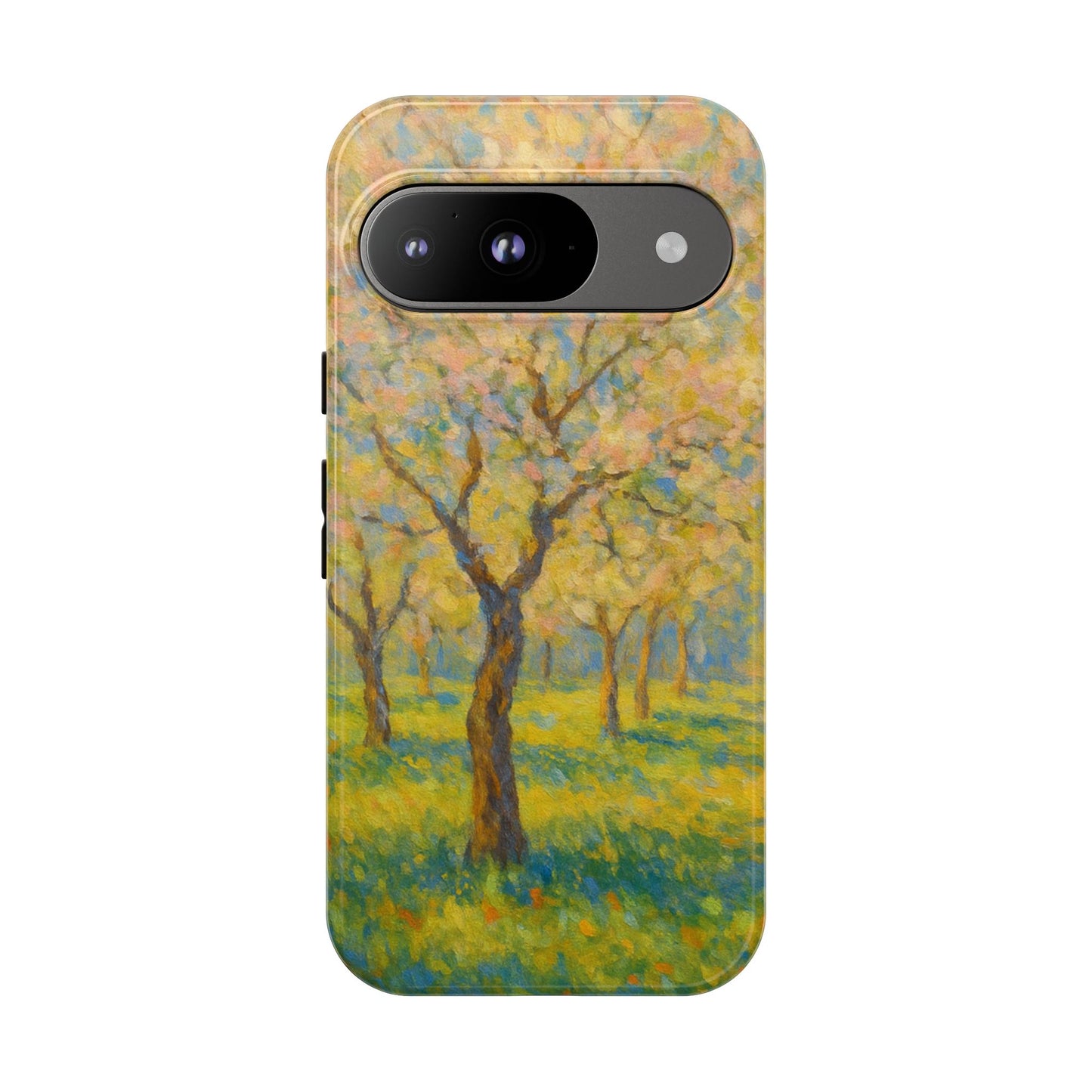 Artistic Phone Case, Tough Phone Case, Flower Tree Case, Spring Decor, Unique Phone Cover, Nature Lover Gift