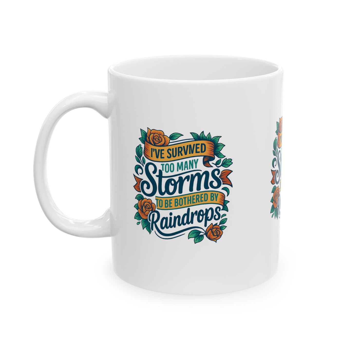 Inspirational Ceramic Mug, Motivational Coffee Cup, Gifts for Friends, Encouragement Mug, Self-Care Quote, Unique Housewarming Gift