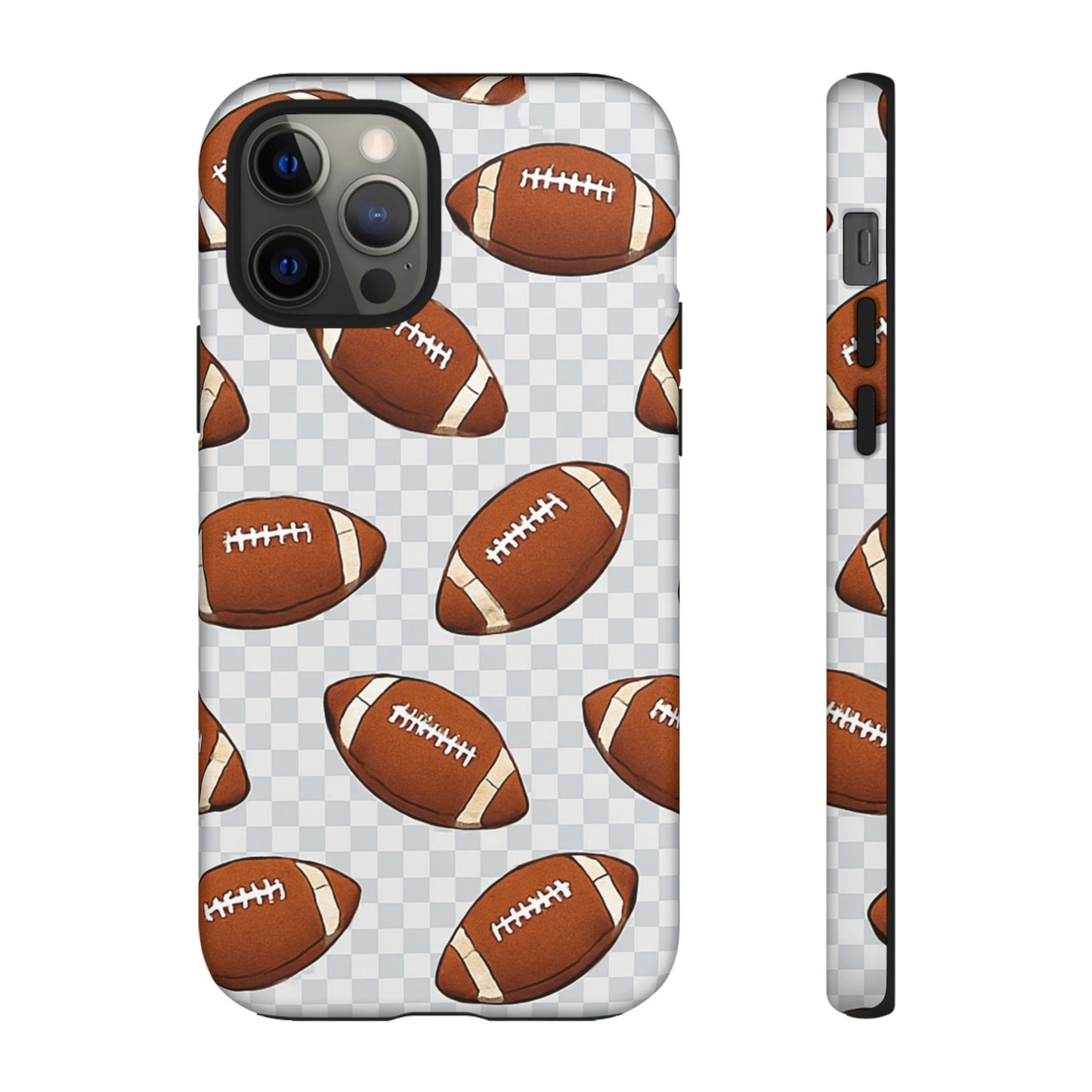 Football Phone Case, Tough Cases for Sports Fans, Unique Gift for Football Lovers, Protective Decor, Athletic Accessories