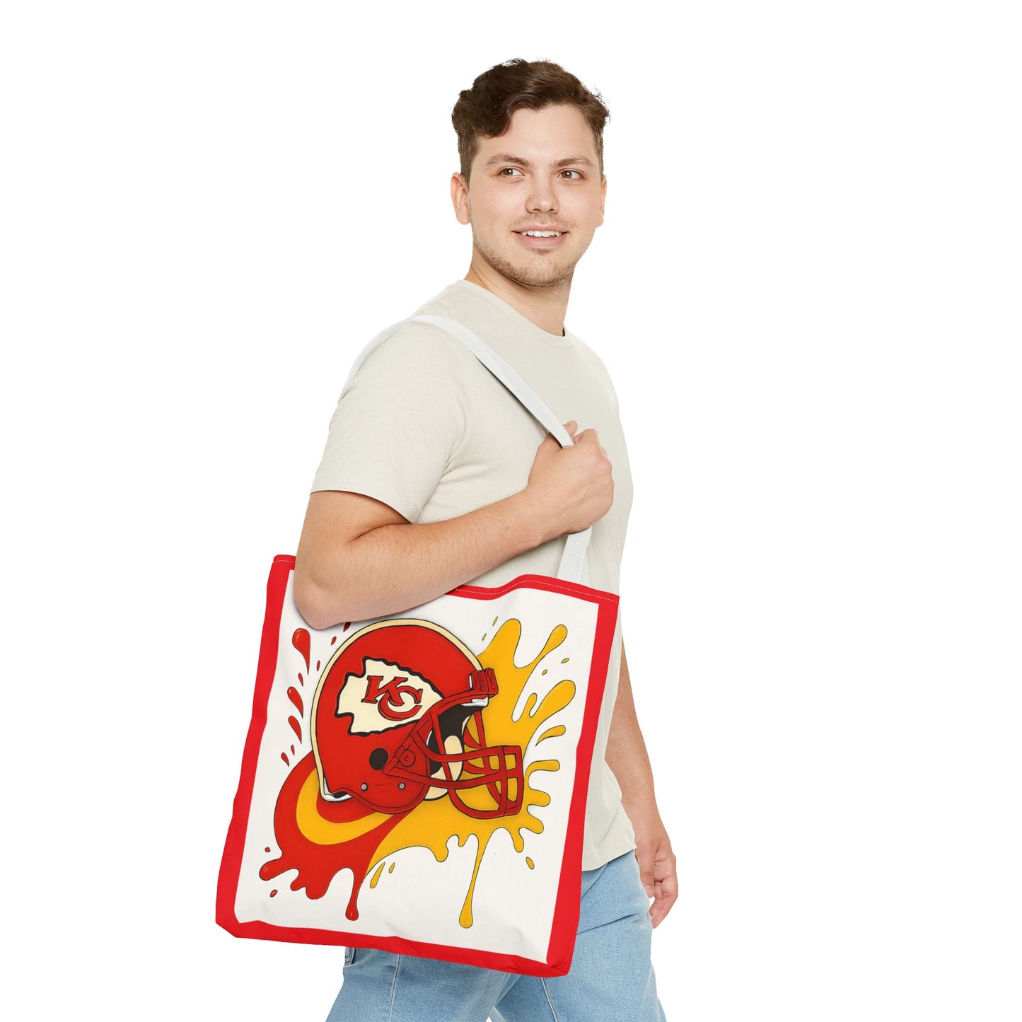 Kansas City Chiefs Tote Bag - Stylish Sports Gear, Football Fan Accessory, Game Day Bag, Personalized Gift, Travel Tote