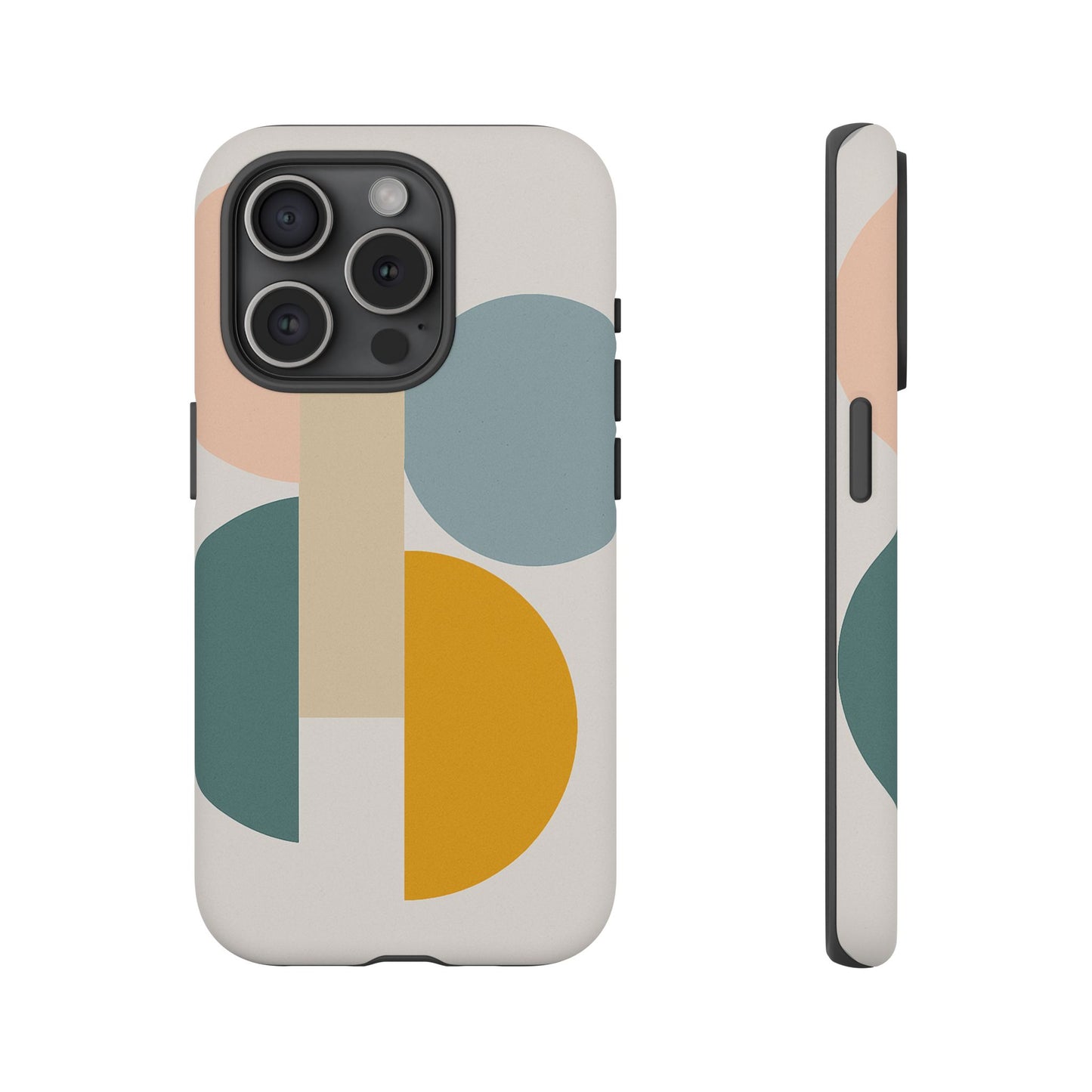 Minimalist Geometric Phone Case, Stylish Protective Cover for Phones, Modern Design, Gift for Him/Her, Trendy Tech Accessory
