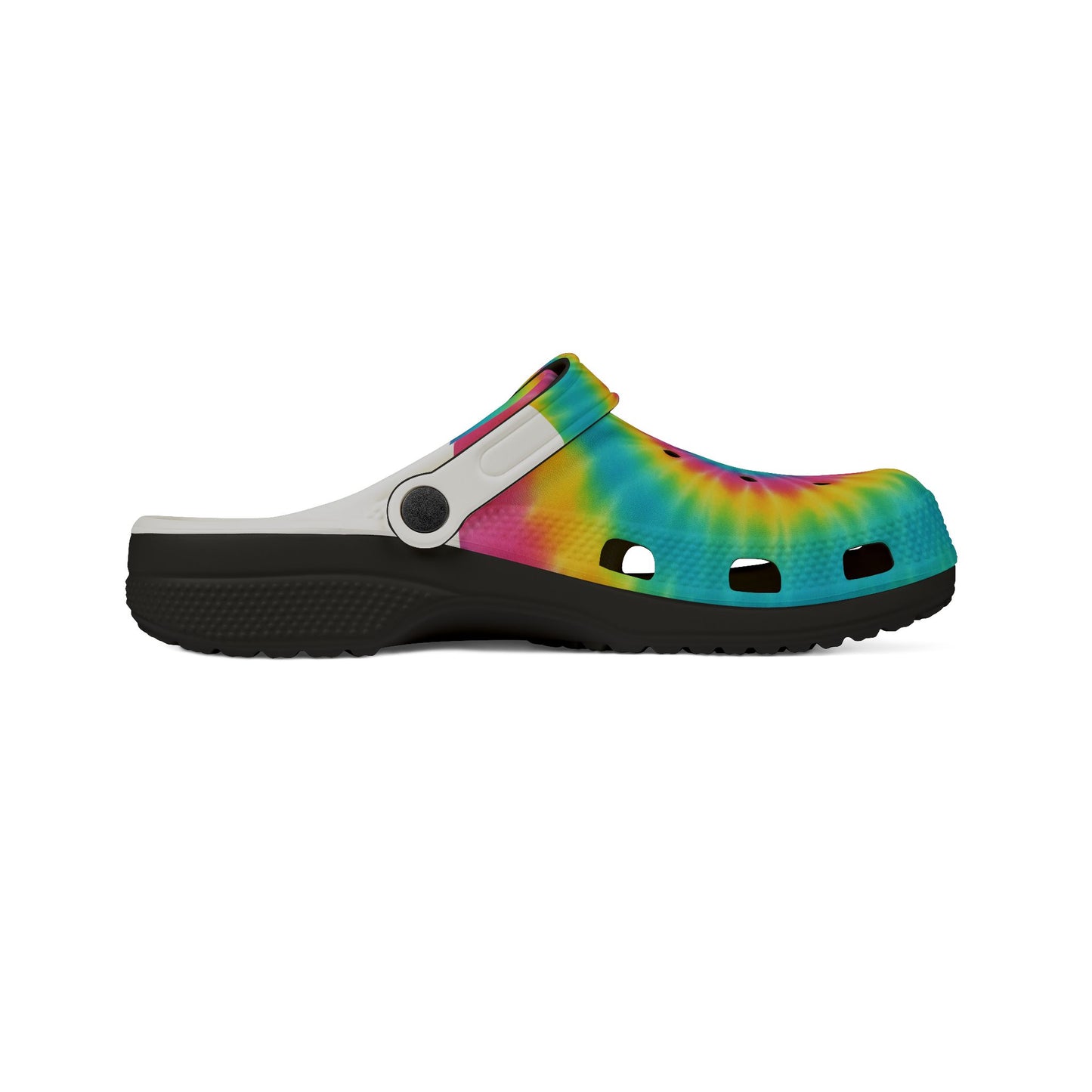 Tie-Dye EVA Foam Clogs - Fun, Stylish, Comfortable Casual Footwear for Summer Adventures, Festivals, Beach, Gardening, Daily Wear