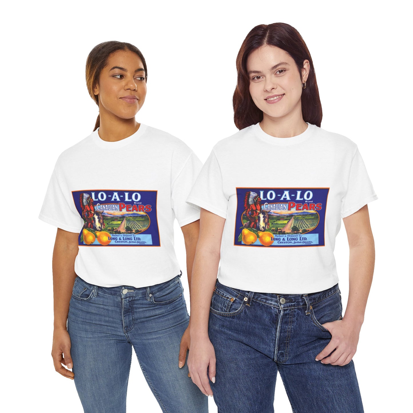Vintage-Inspired Unisex Heavy Cotton Tee, Retro Graphic Shirt, Casual Wear, Gift for Fruit Lovers, Perfect for Summer Celebrations