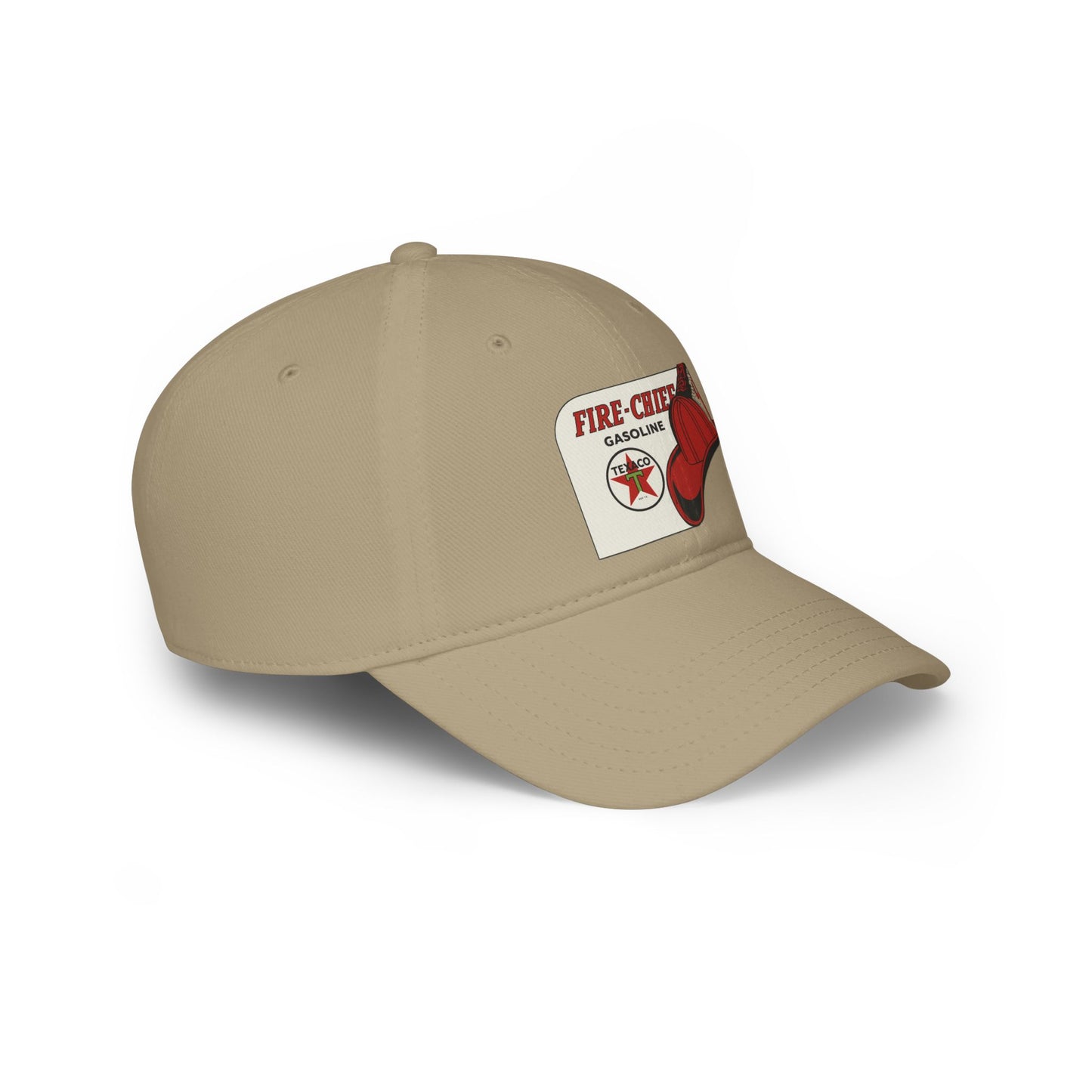 Vintage Fire Chief Baseball Cap, Ideal for Firefighters, Red Hat, Gasoline Logo Cap, Unique Gift for Men and Women