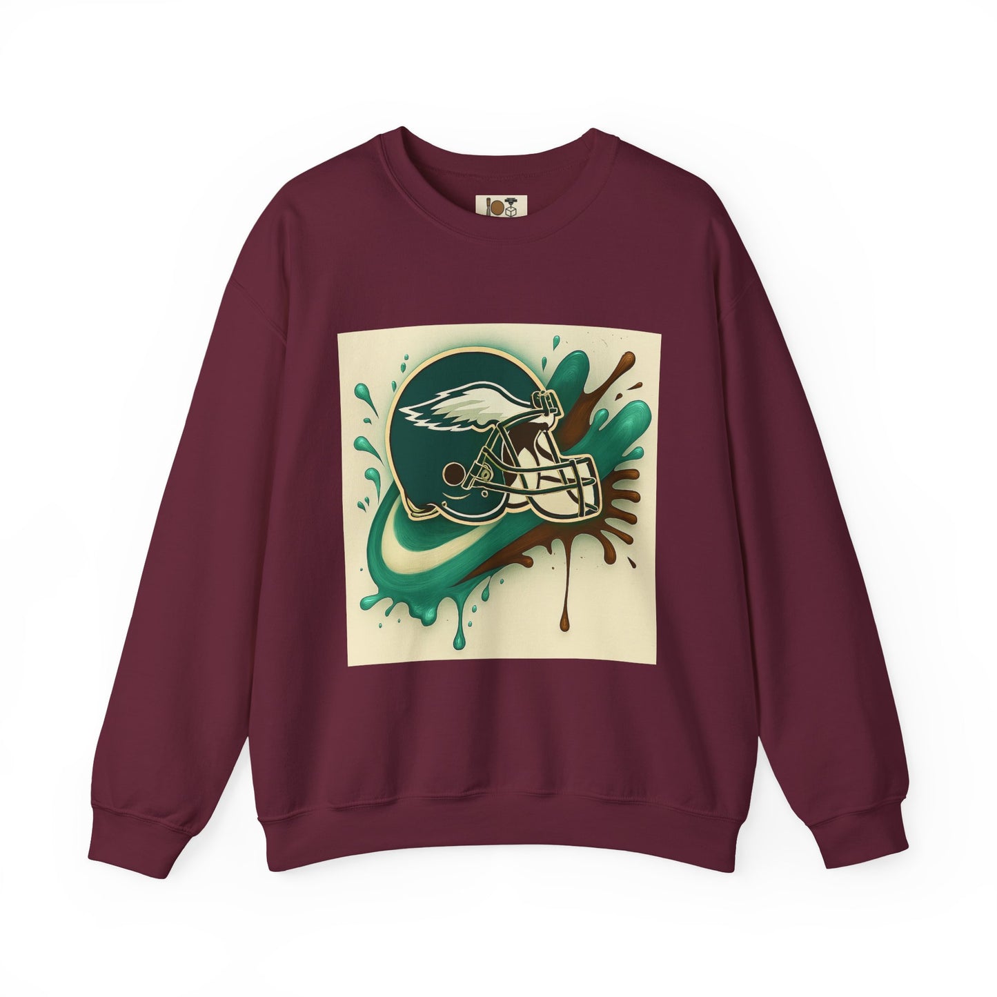 Eagles Inspired Sweatshirt, Unisex Crewneck, Cozy Sports Apparel, Game Day Outfit, Gift for Football Fans