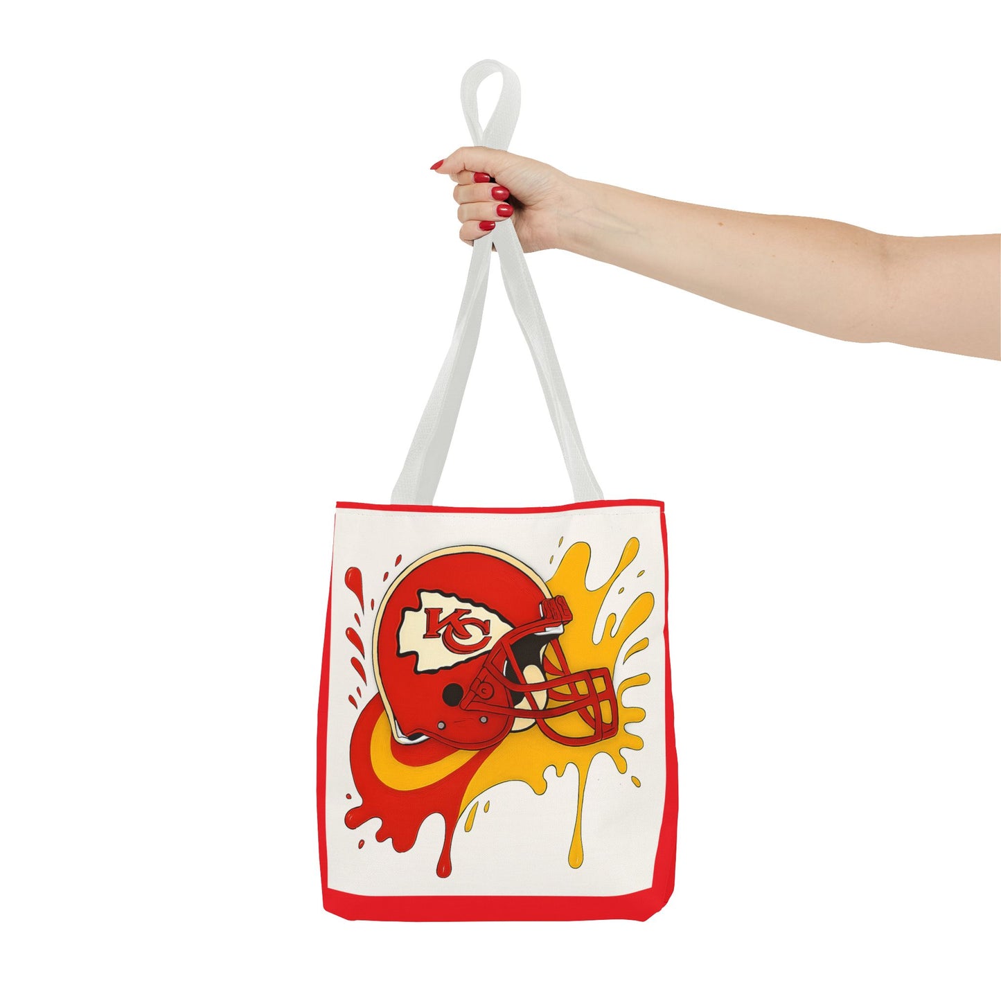 Kansas City Chiefs Tote Bag - Stylish Sports Gear, Football Fan Accessory, Game Day Bag, Personalized Gift, Travel Tote