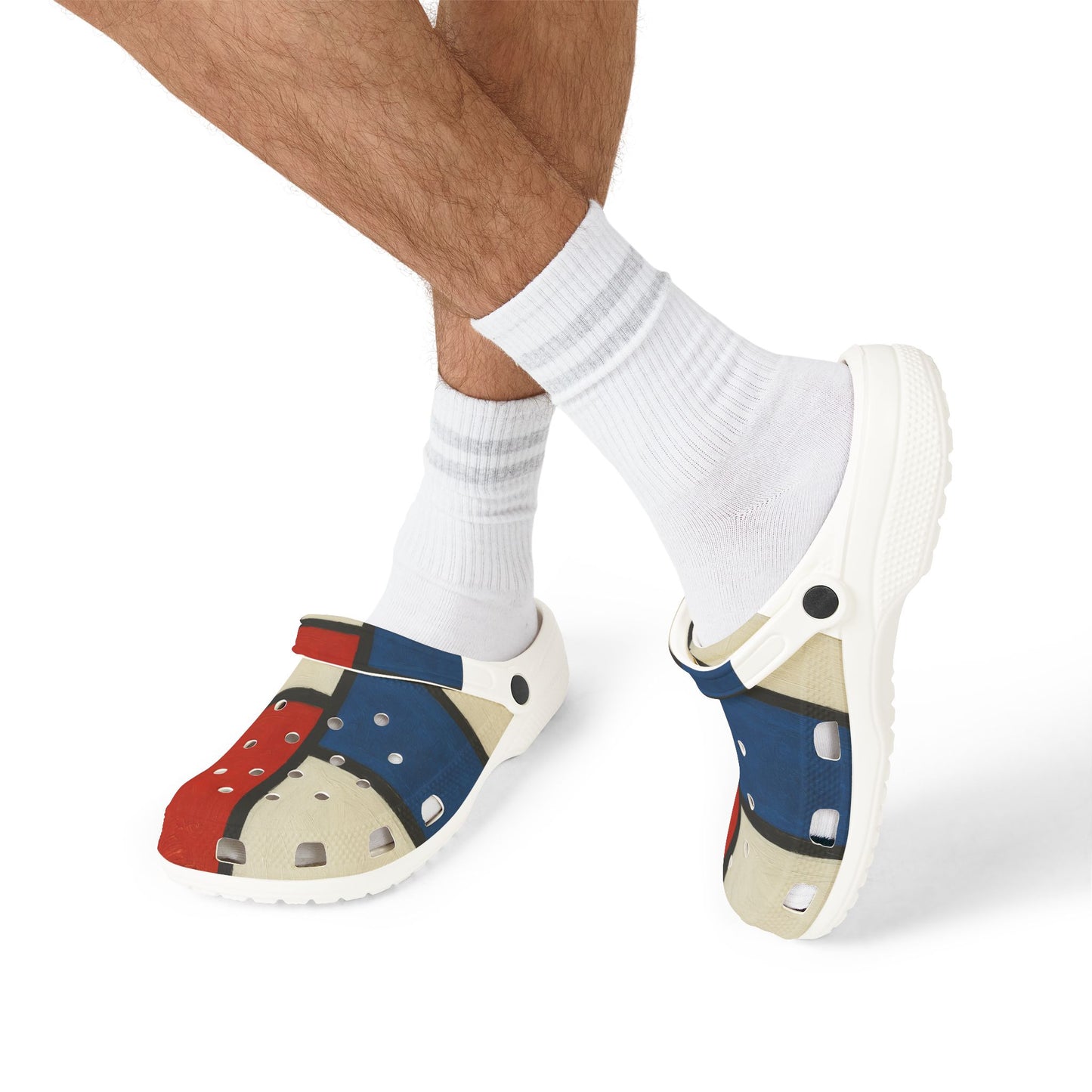 Colorful EVA Foam Clogs, Fun Slip-Ons, Art-Inspired Footwear, Comfortable Garden Shoes, Playful Everyday Wear, Unique Gift Idea
