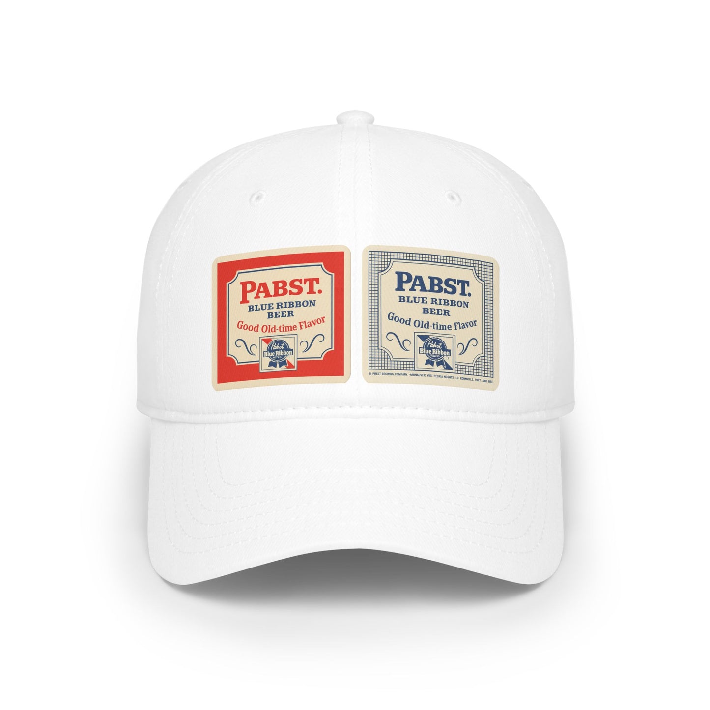 Retro Pabst Blue Ribbon Baseball Cap, Vintage Style Hat, Brewery Gifts, Casual Wear, Summer Accessories, Craft Beer Enthusiasts, Pabst beer