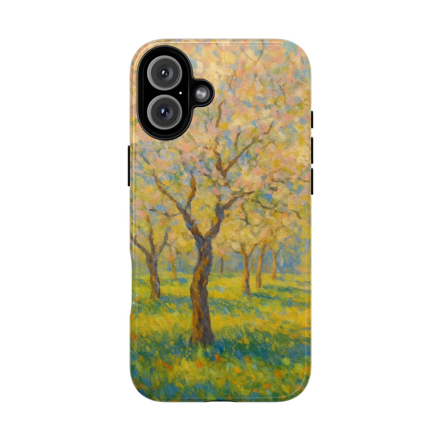 Artistic Phone Case, Tough Phone Case, Flower Tree Case, Spring Decor, Unique Phone Cover, Nature Lover Gift