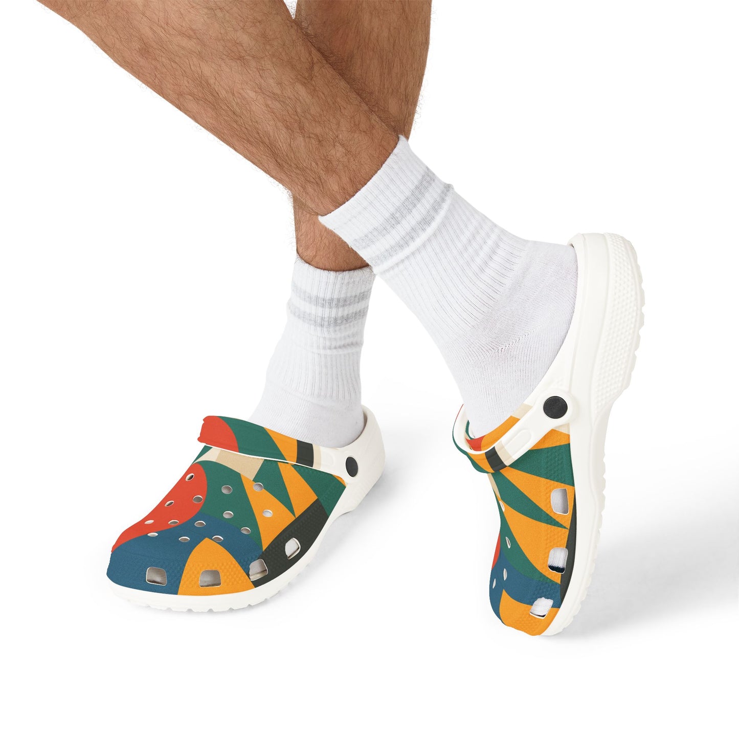 Colorful EVA Foam Clogs - Fun, Lightweight Shoes for Everyday Wear, Ideal for Summer, Gardening, Beach, Festivals, Family Outings