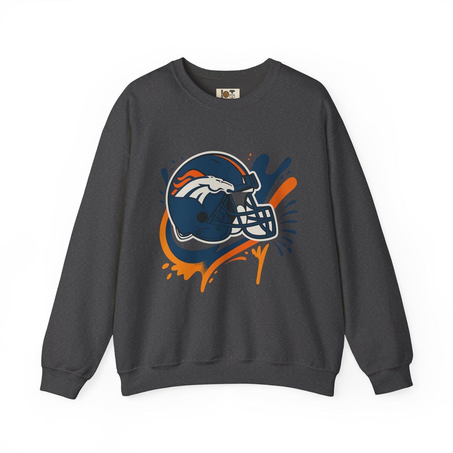 Denver Broncos Crewneck Sweatshirt, Football Fan Gear, Unisex Sports Apparel, Game Day Outfit, Perfect Gift for Fans