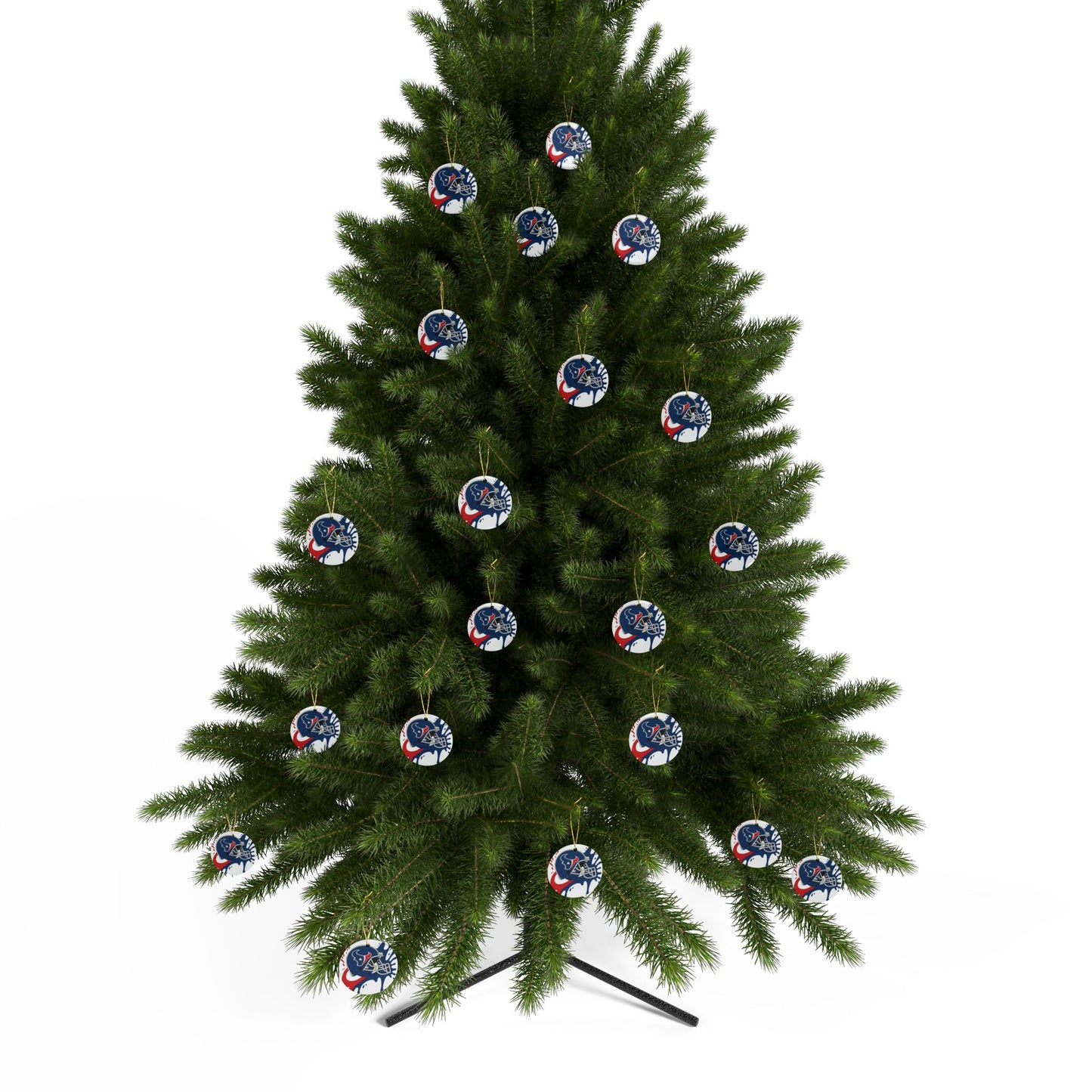Houston Texans Ceramic Ornaments - NFL Team Decor, Holiday Decorations, Sports Fan Gifts