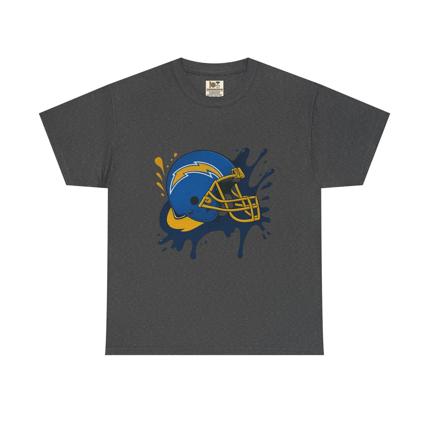 Football Passion Unisex Heavy Cotton Tee | Sports Fan Apparel, Game Day Shirt, Gift for Him/Her, Birthday Present, Team Spirit Wear
