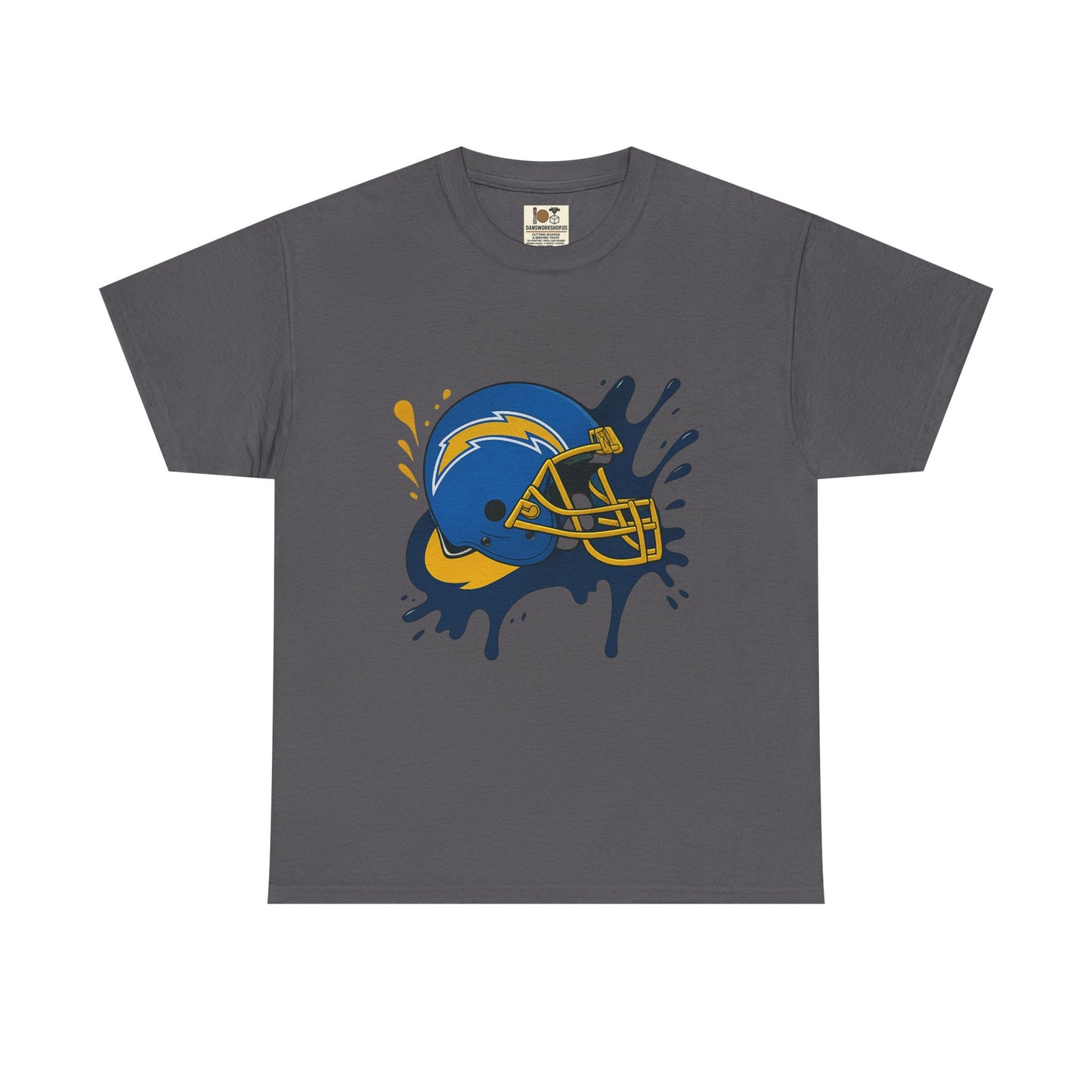 Football Passion Unisex Heavy Cotton Tee | Sports Fan Apparel, Game Day Shirt, Gift for Him/Her, Birthday Present, Team Spirit Wear