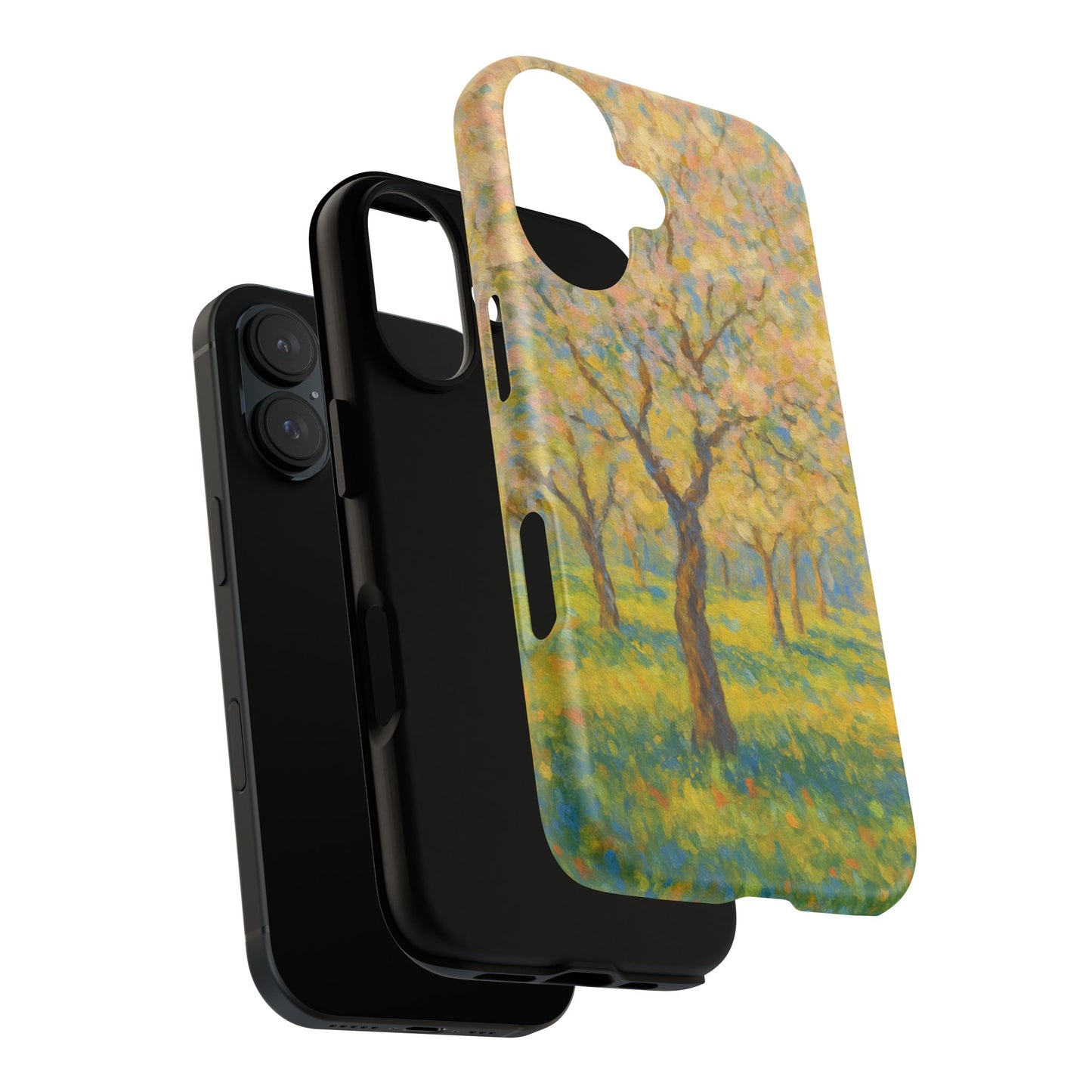 Artistic Phone Case, Tough Phone Case, Flower Tree Case, Spring Decor, Unique Phone Cover, Nature Lover Gift