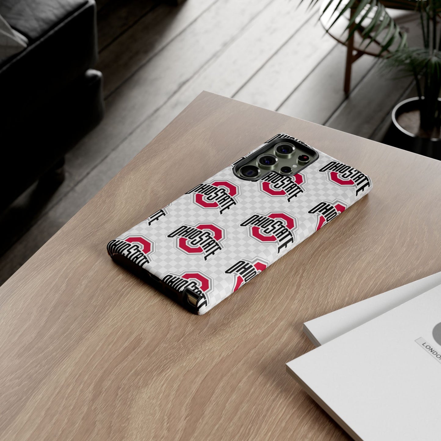 Ohio State Tough Phone Case - Stylish, Durable Protection for Buckeye Fans, Sports Lover's Gift, College Student Essentials