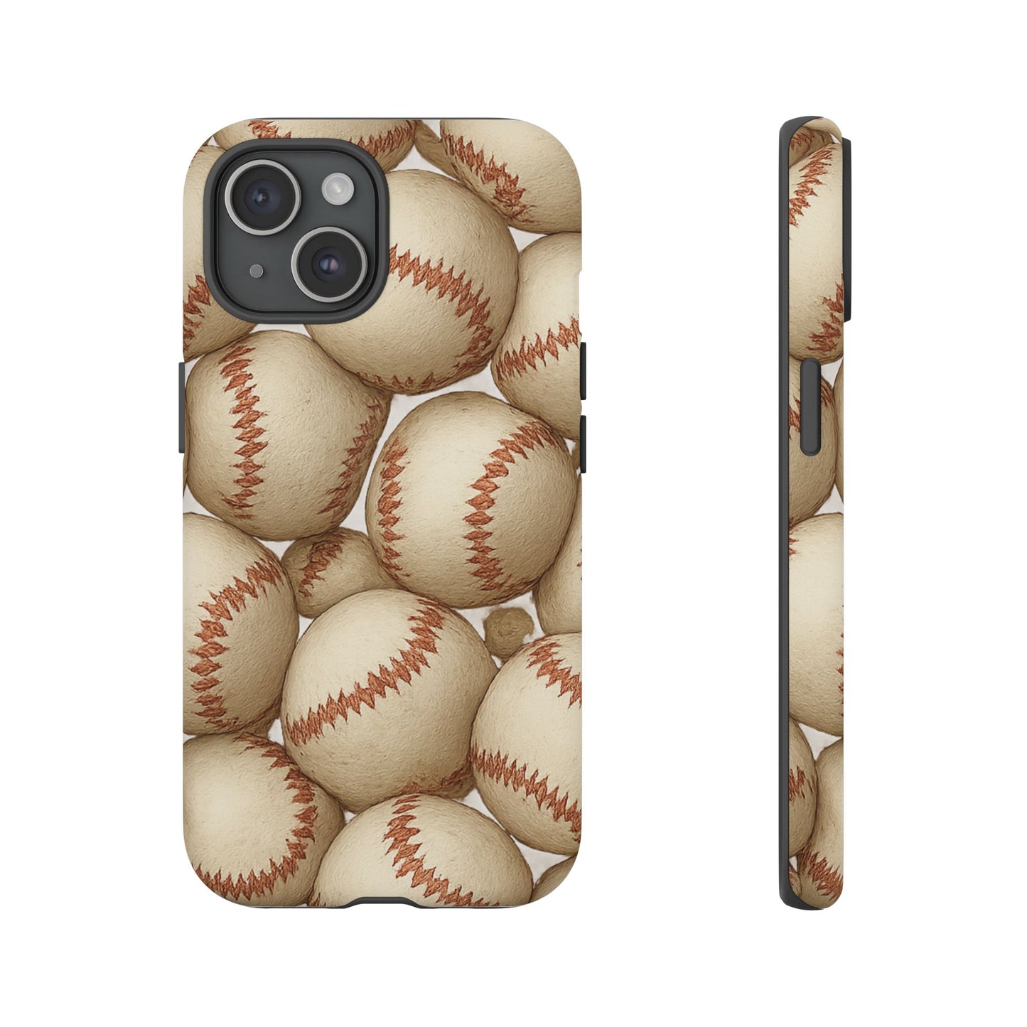 Baseball Phone Case, Tough Cases for Sports Fans, Custom iPhone Cover, Unique Gift for Baseball Lovers, Durable Protection